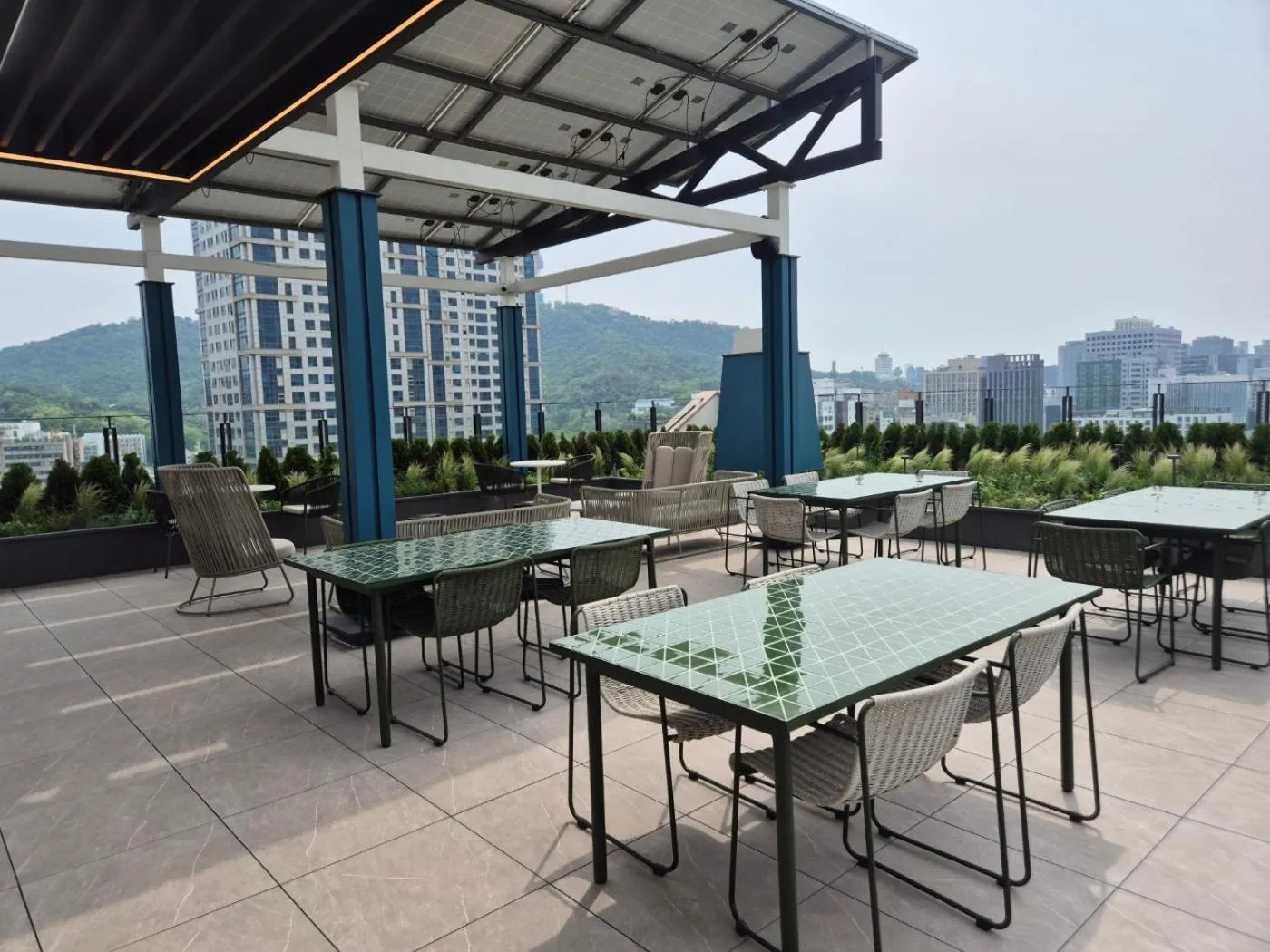 Garden in New Blanc Central Myeongdong