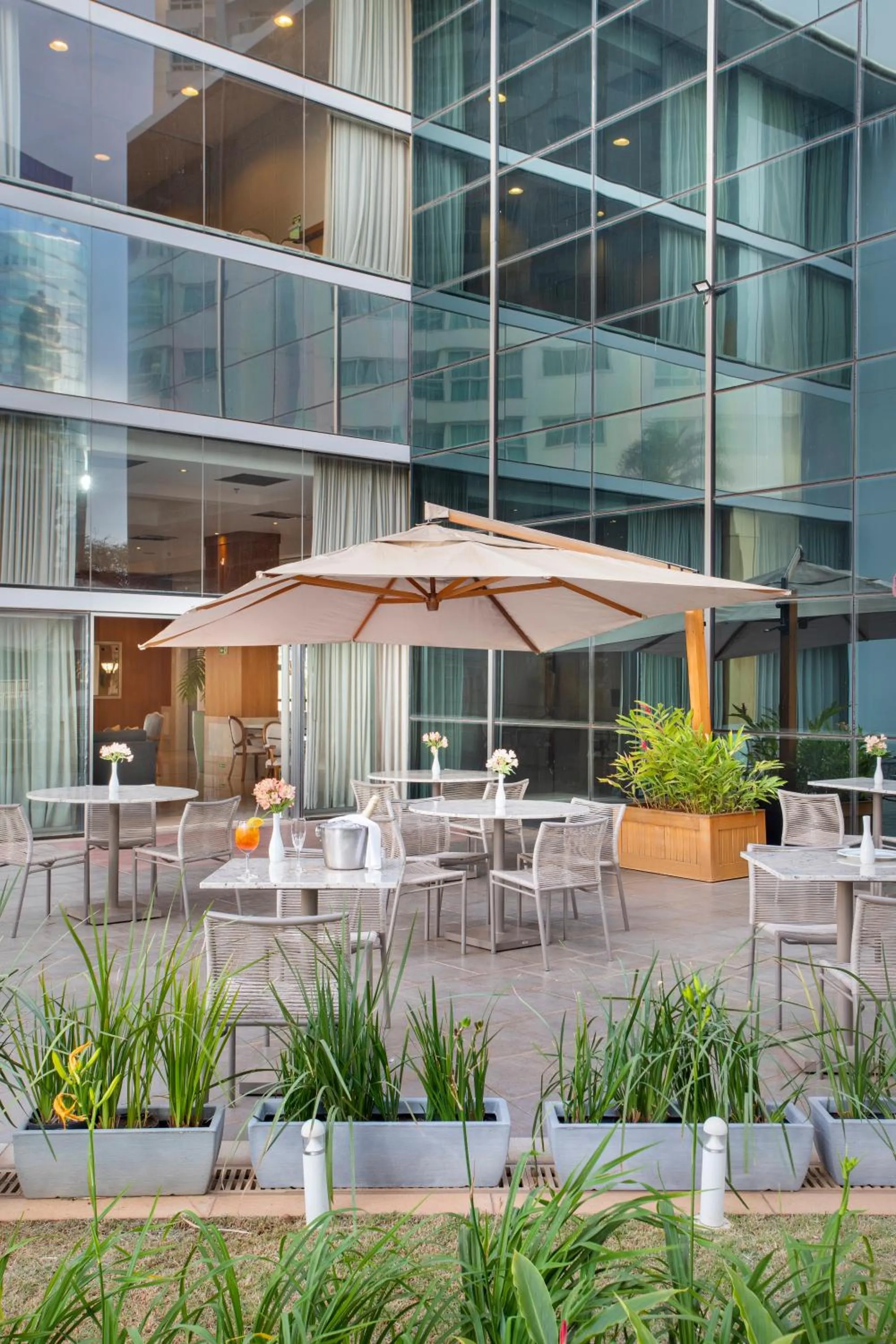 Patio in Windsor Brasilia Hotel