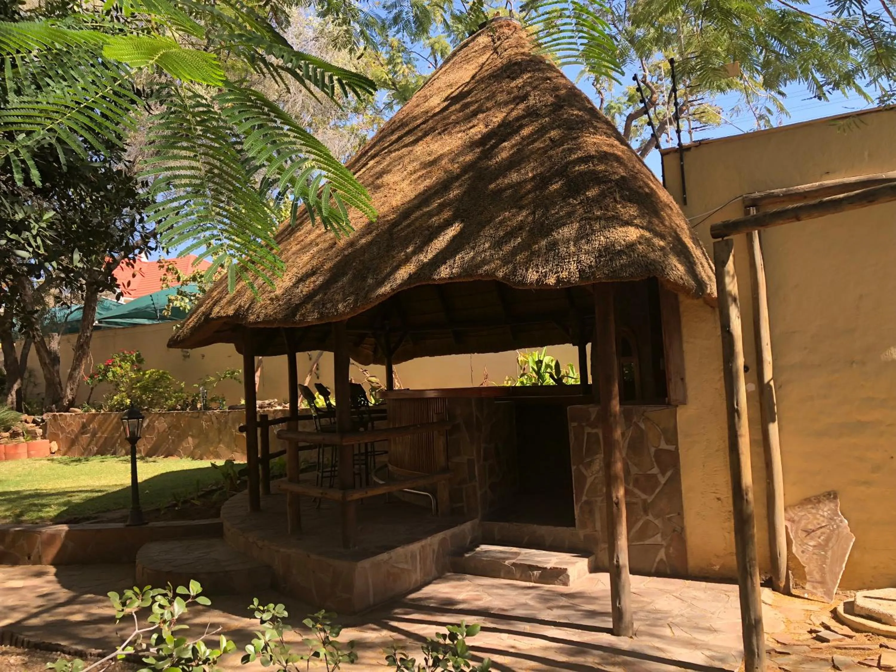 Garden in Hotel Pension Steiner