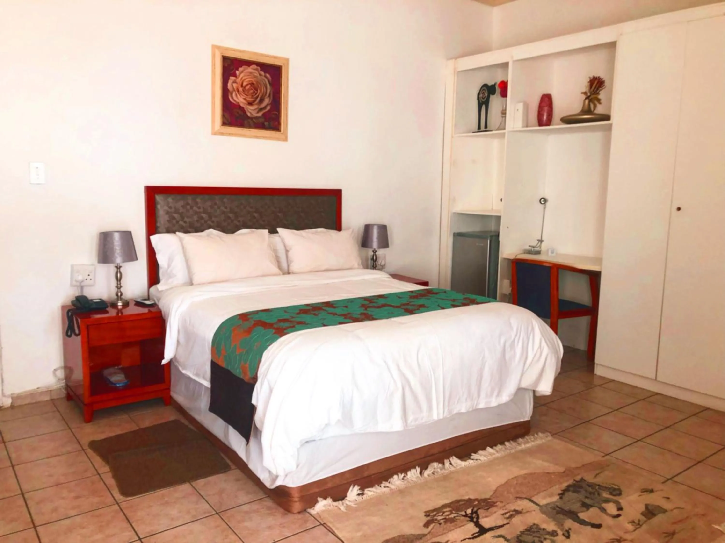 Bed in Hotel Pension Steiner