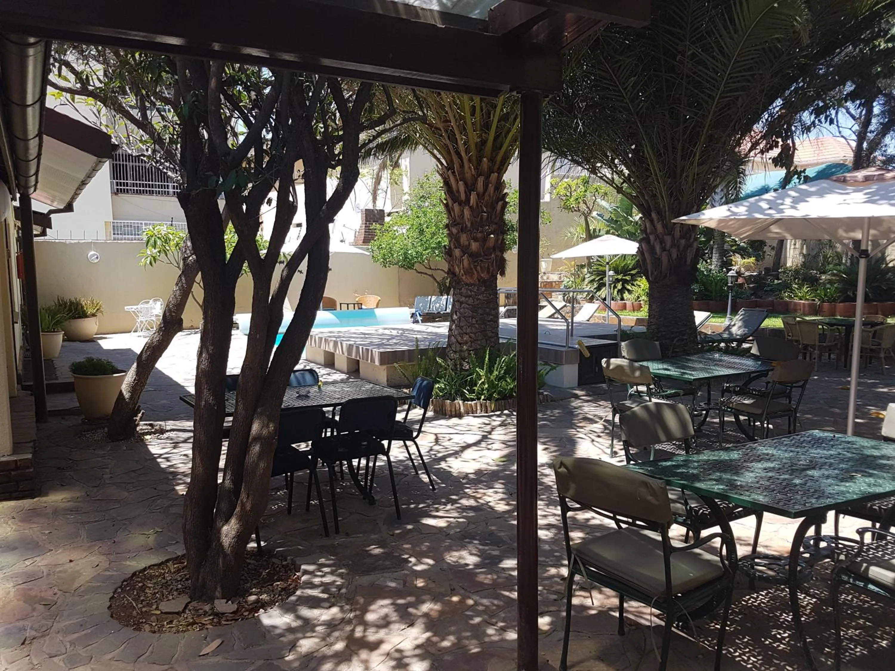 Garden in Hotel Pension Steiner