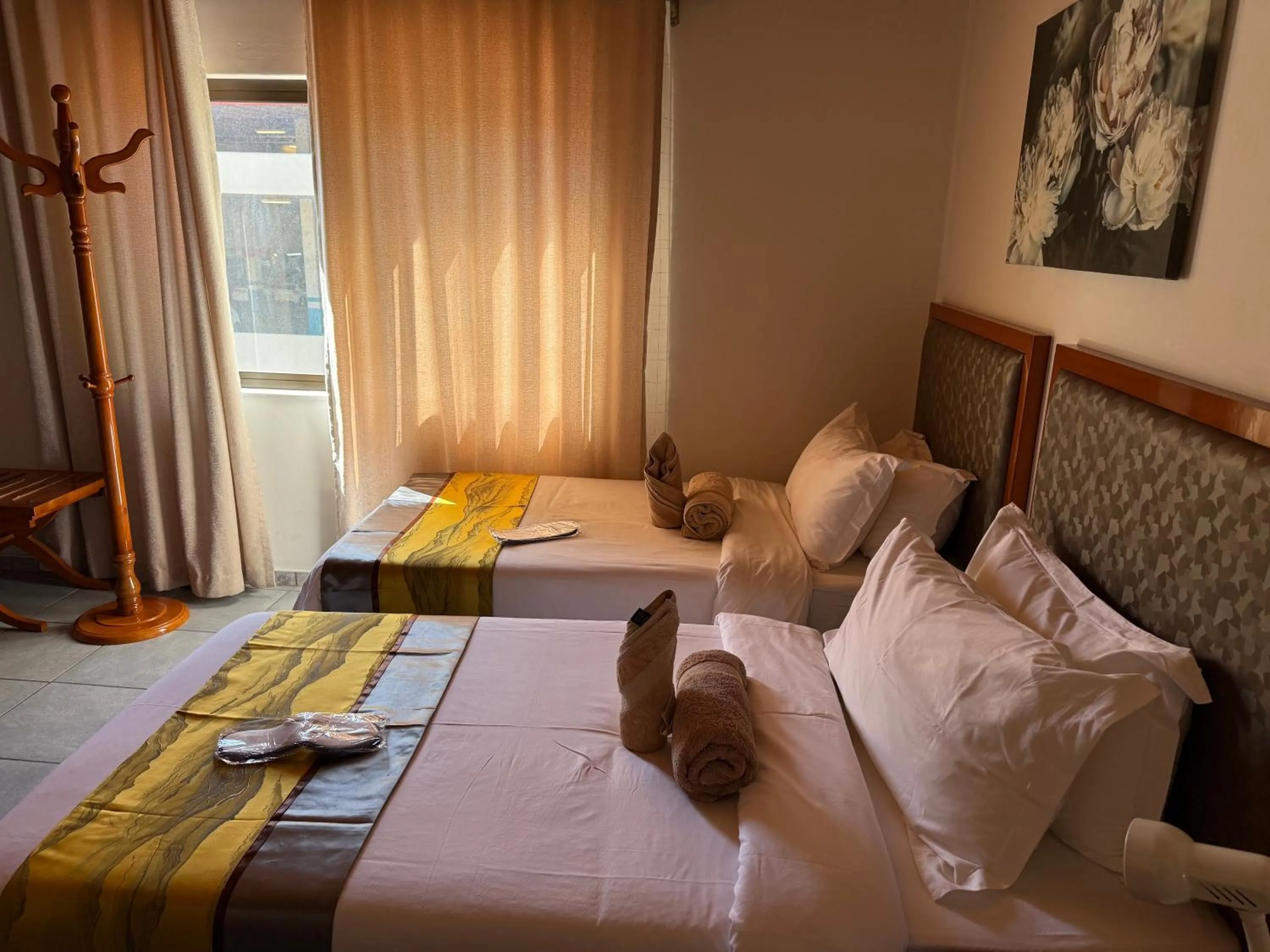 Bed in Hotel Pension Steiner