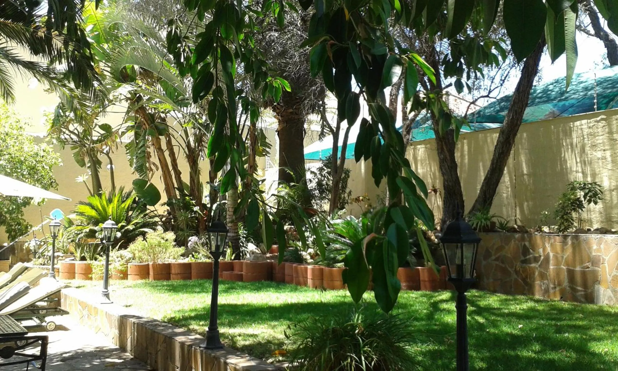 Garden in Hotel Pension Steiner