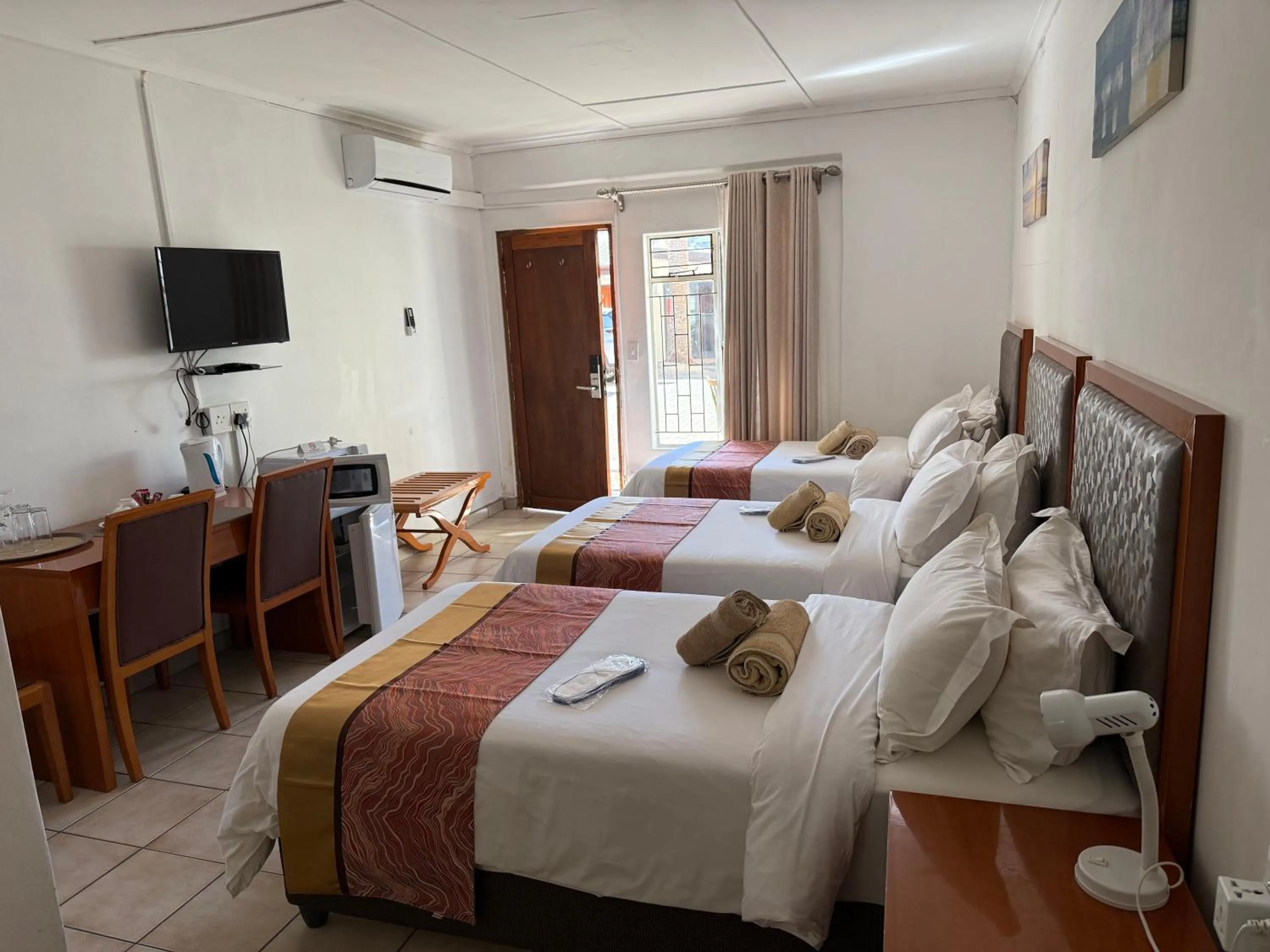 Bed in Hotel Pension Steiner