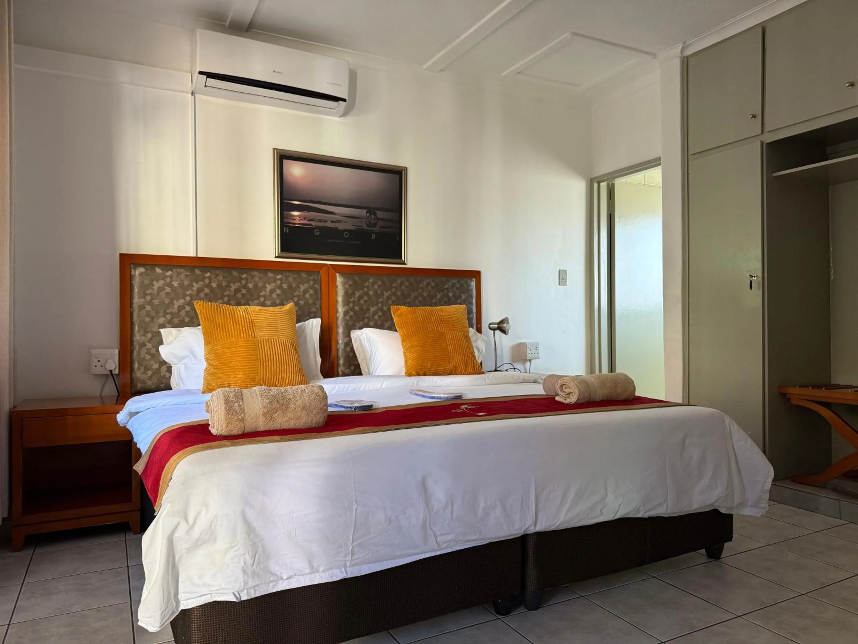 Bed in Hotel Pension Steiner