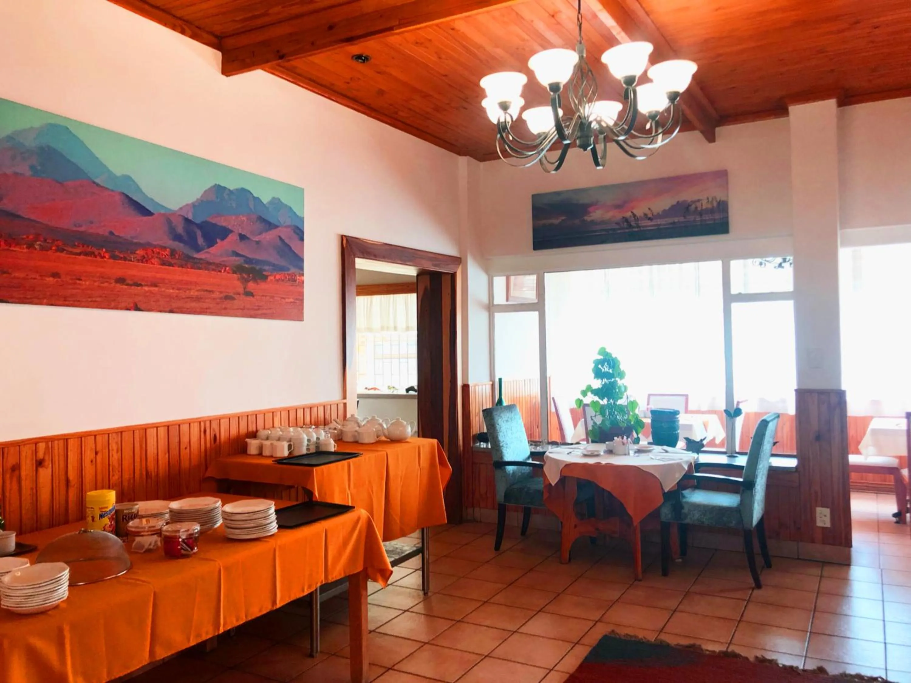 Restaurant/places to eat in Hotel Pension Steiner