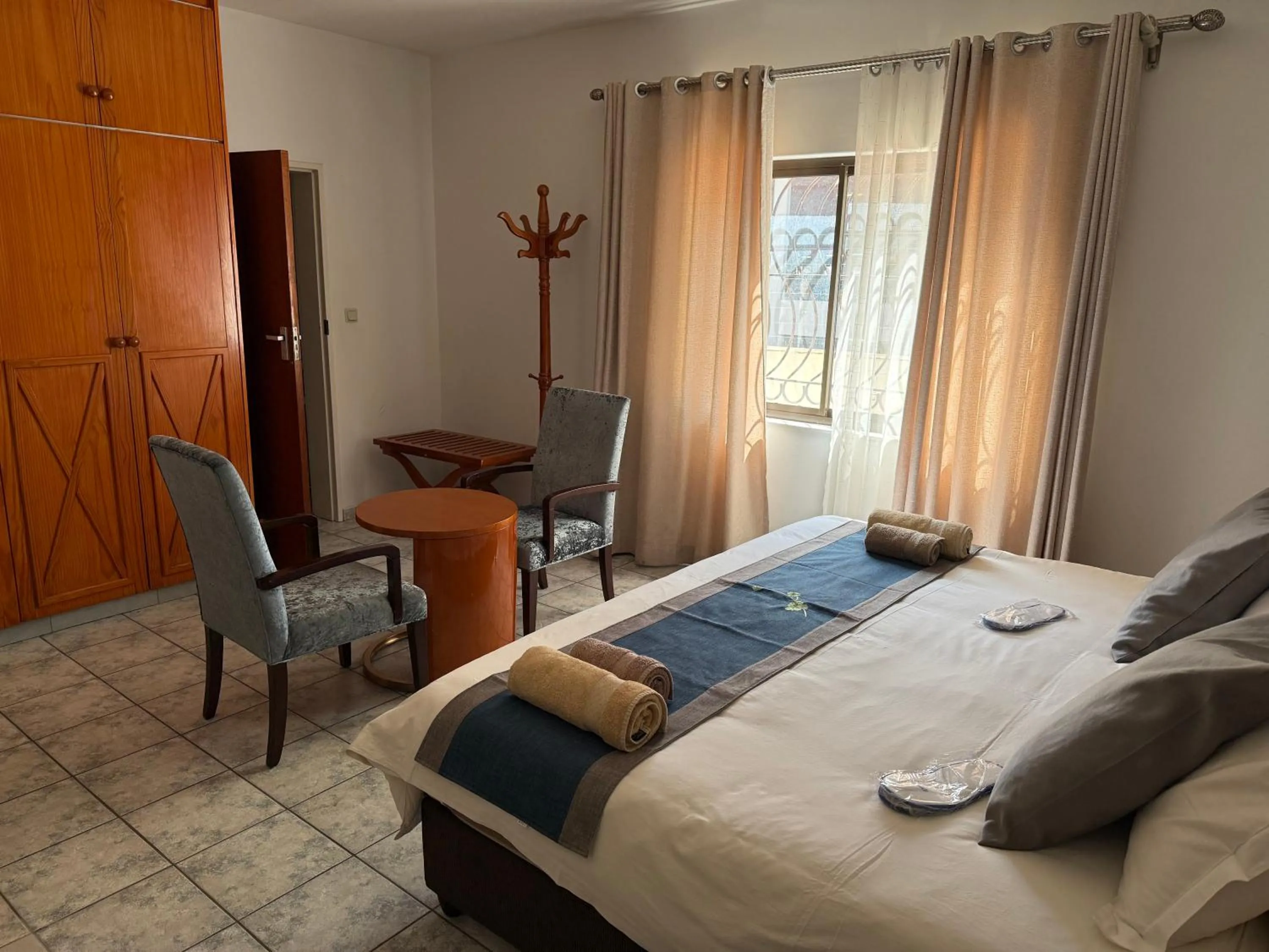 Bed in Hotel Pension Steiner