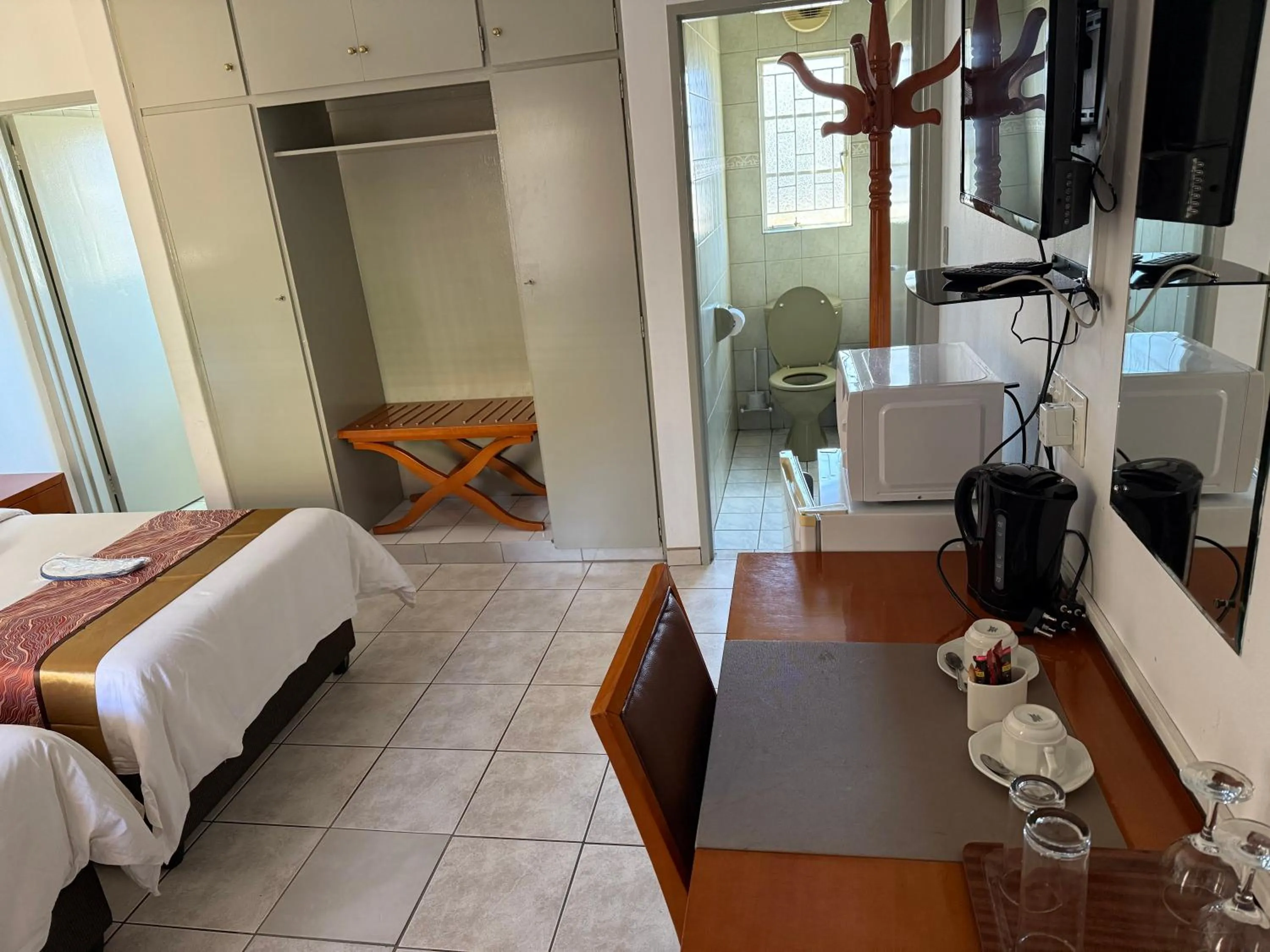 Bed in Hotel Pension Steiner