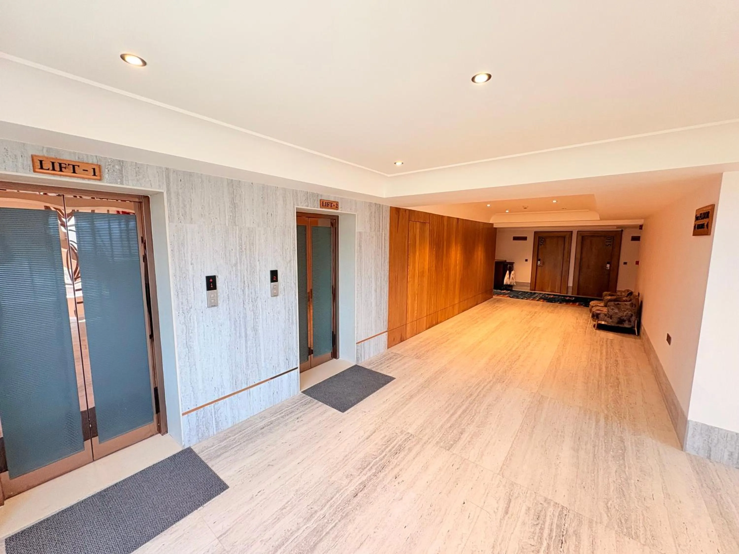 elevator in The Parterre - SG Highway Ahmedabad