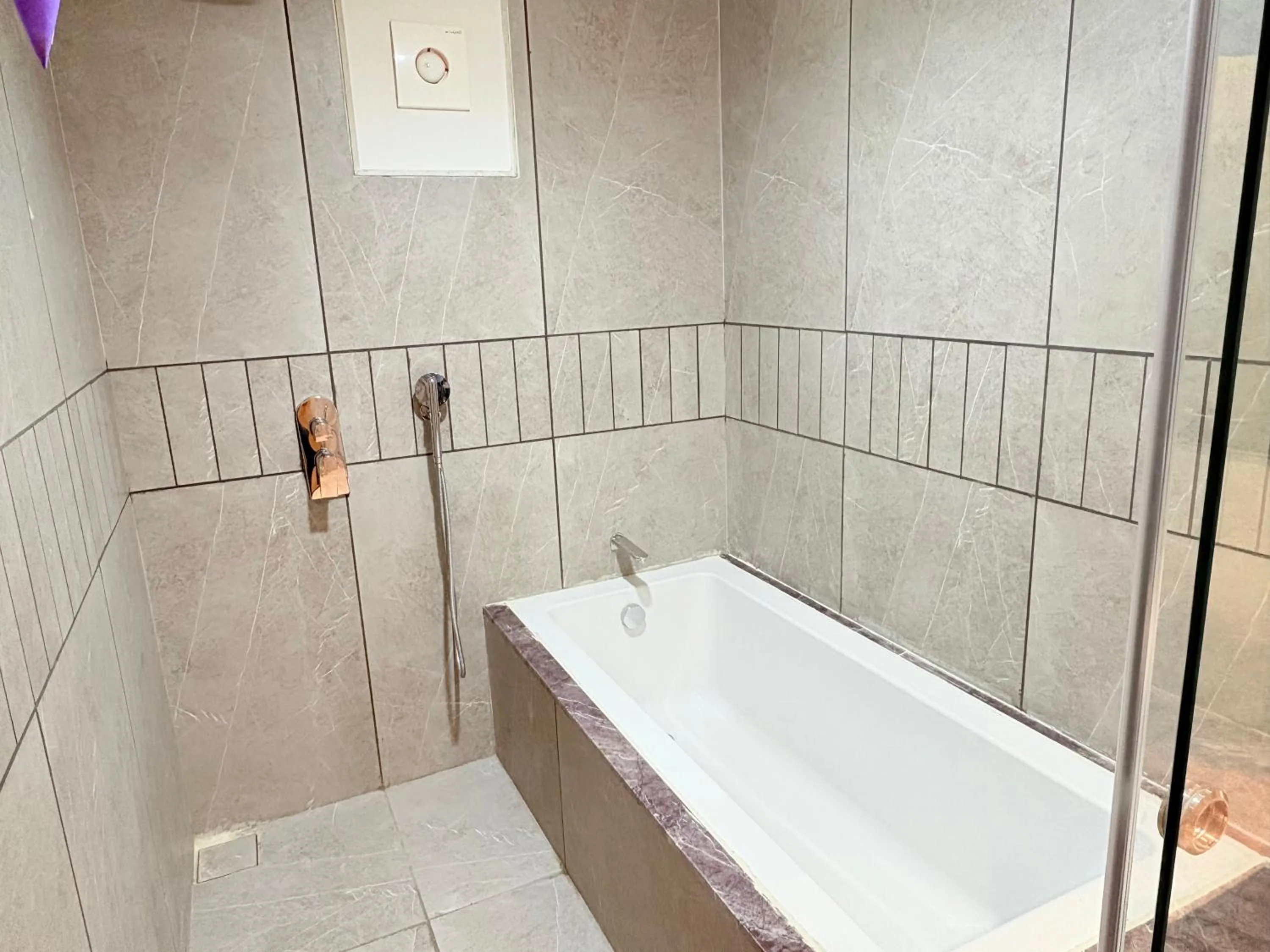 Shower in The Parterre - SG Highway Ahmedabad