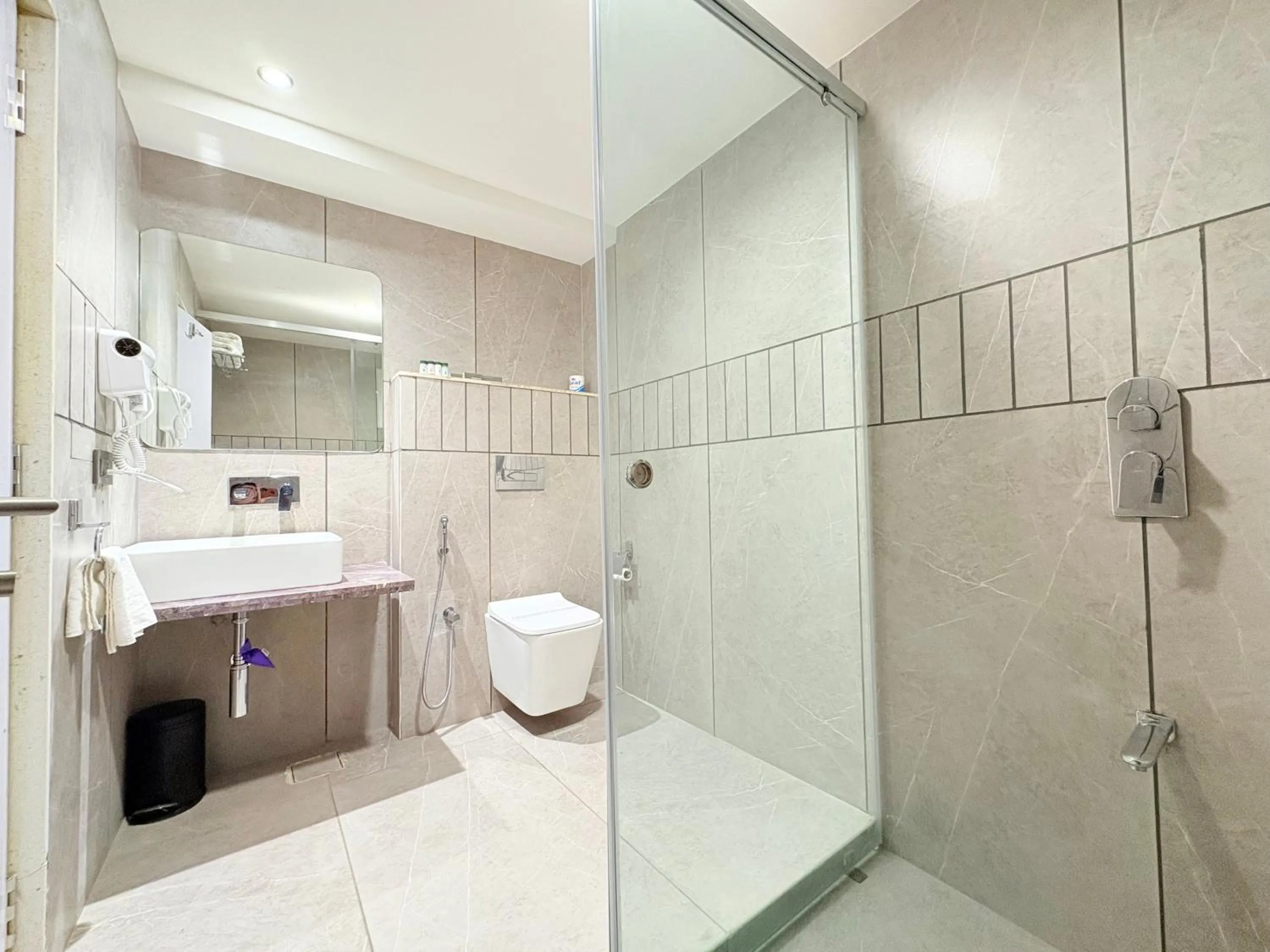 Shower in The Parterre - SG Highway Ahmedabad