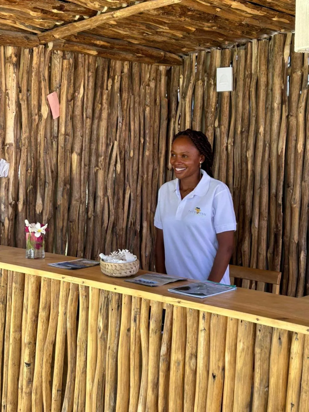 Lobby or reception in TATU INN Boutique Hotel WATAMU