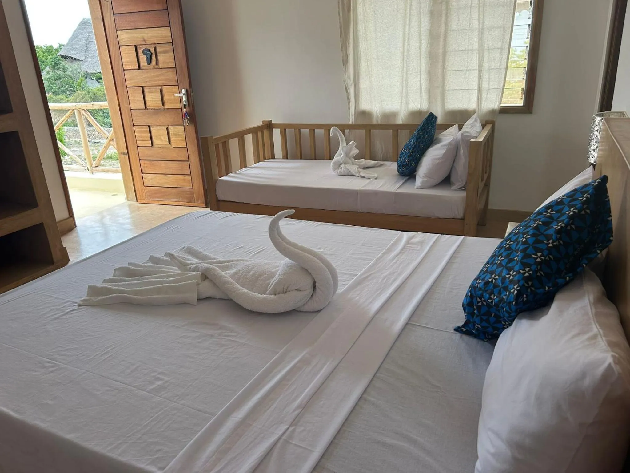 Photo of the whole room, Bed in TATU INN Boutique Hotel WATAMU
