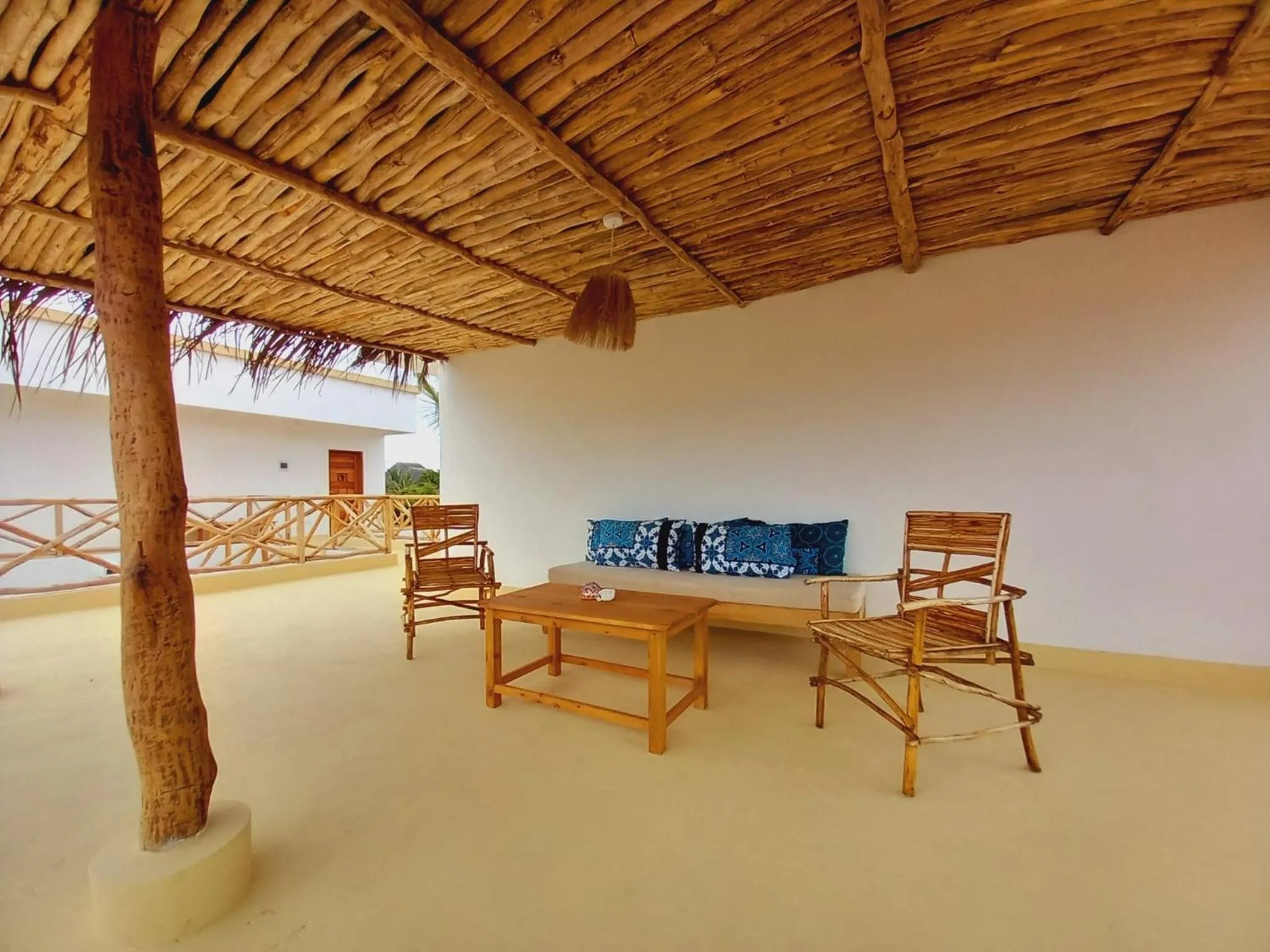 Balcony/Terrace in TATU INN Boutique Hotel WATAMU