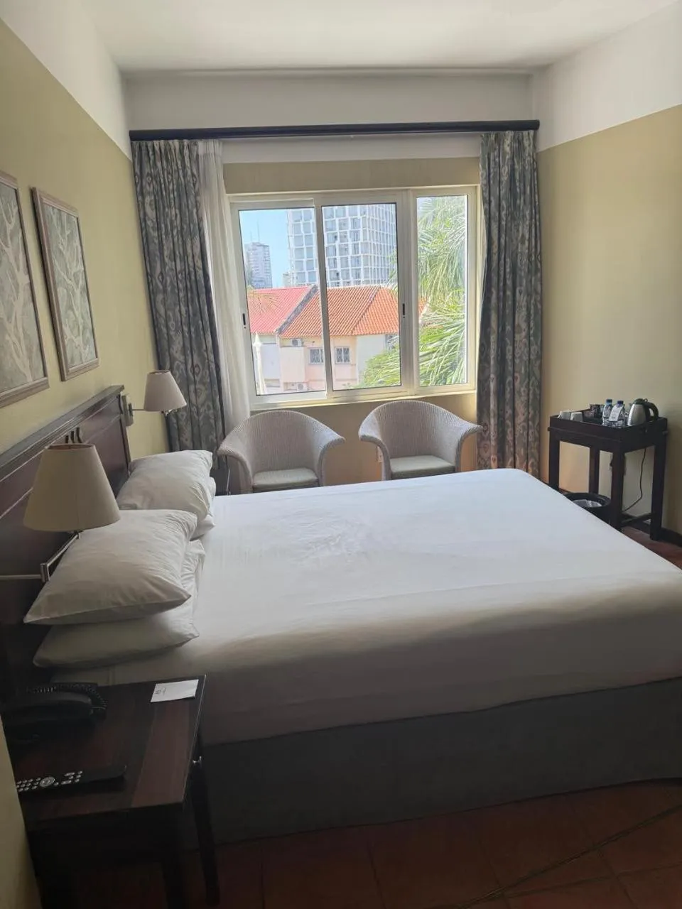 Bed in Hotel Cardoso