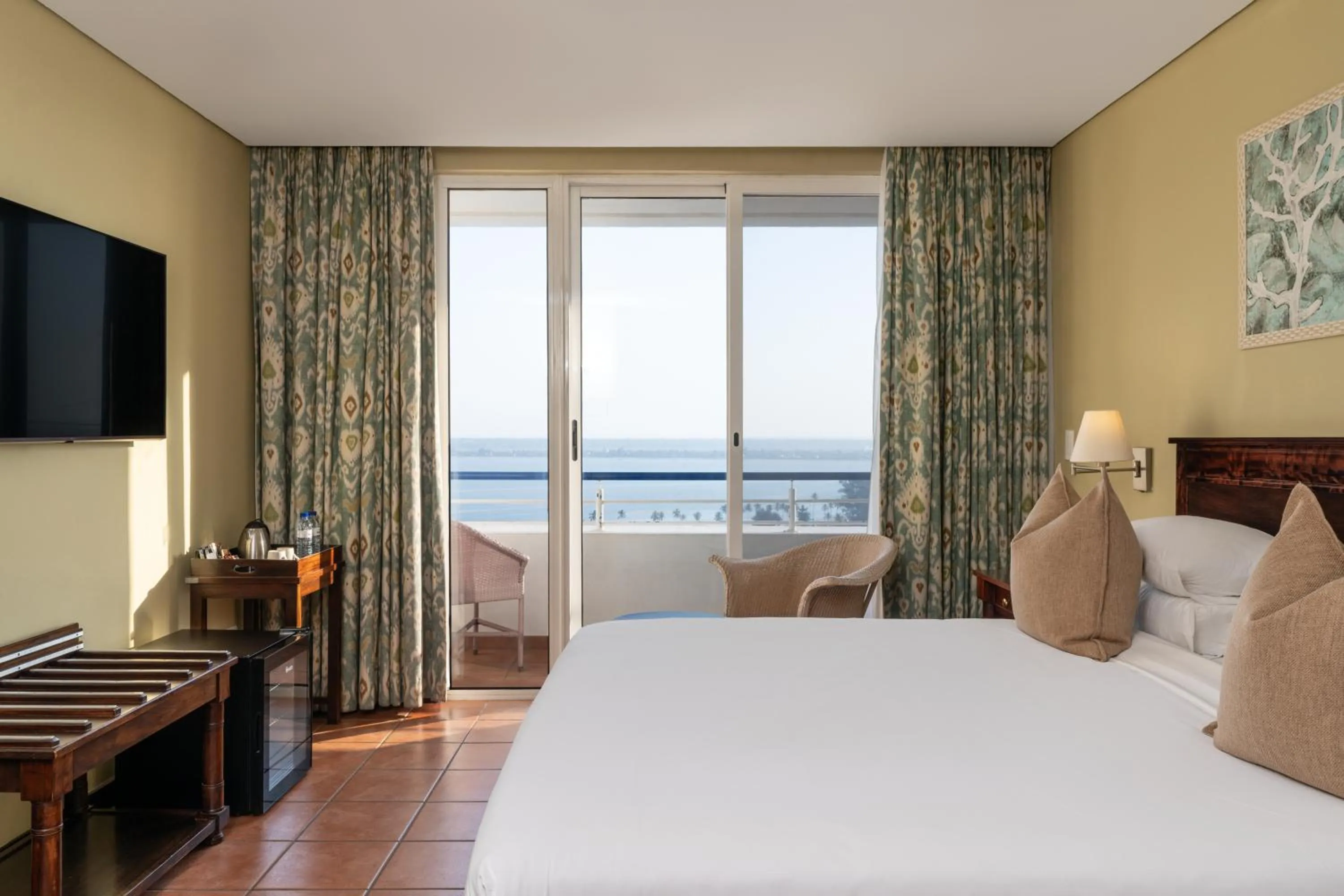 Bed in Hotel Cardoso