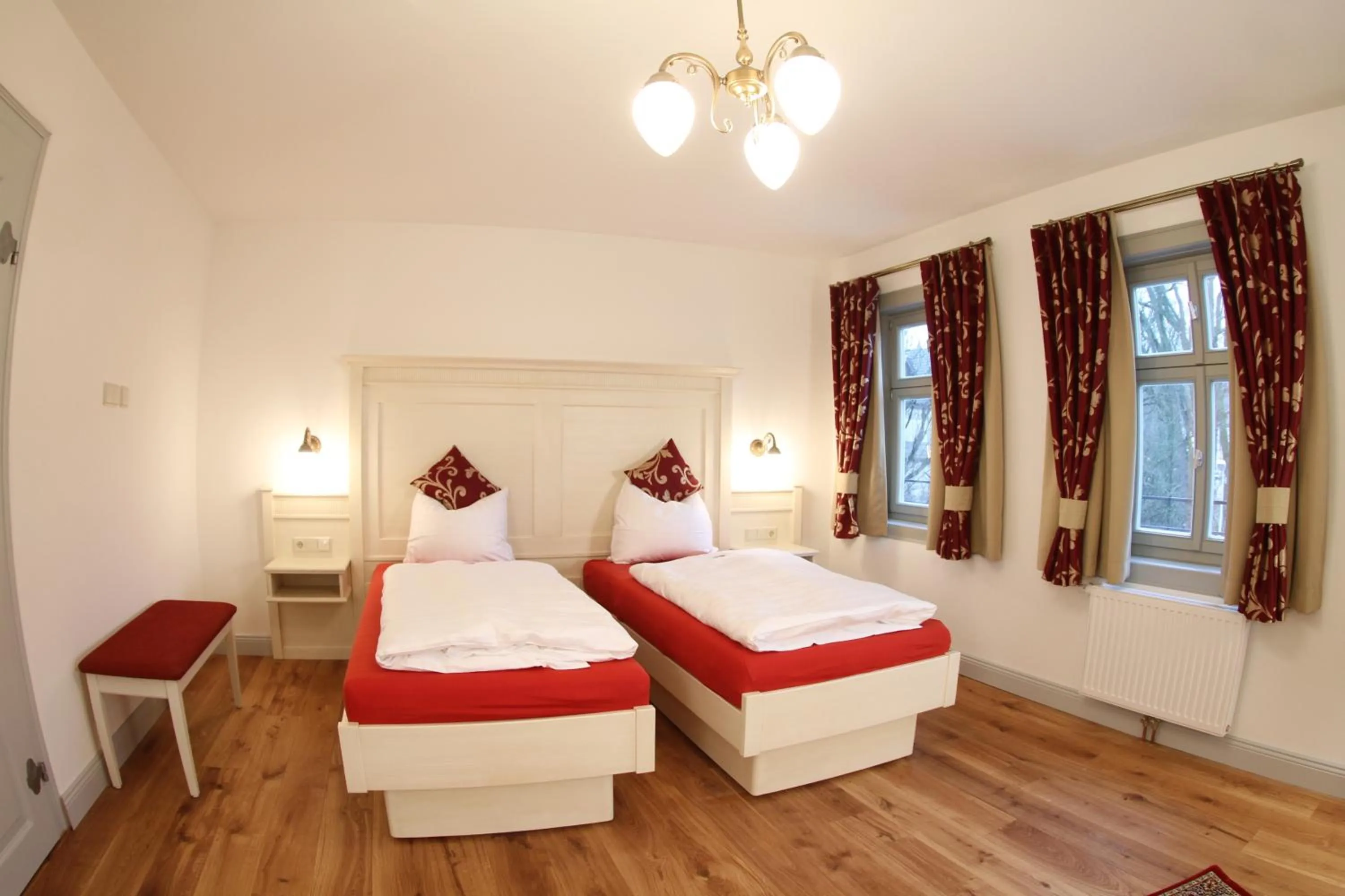 Decorative detail in Hotel Villa Victoria