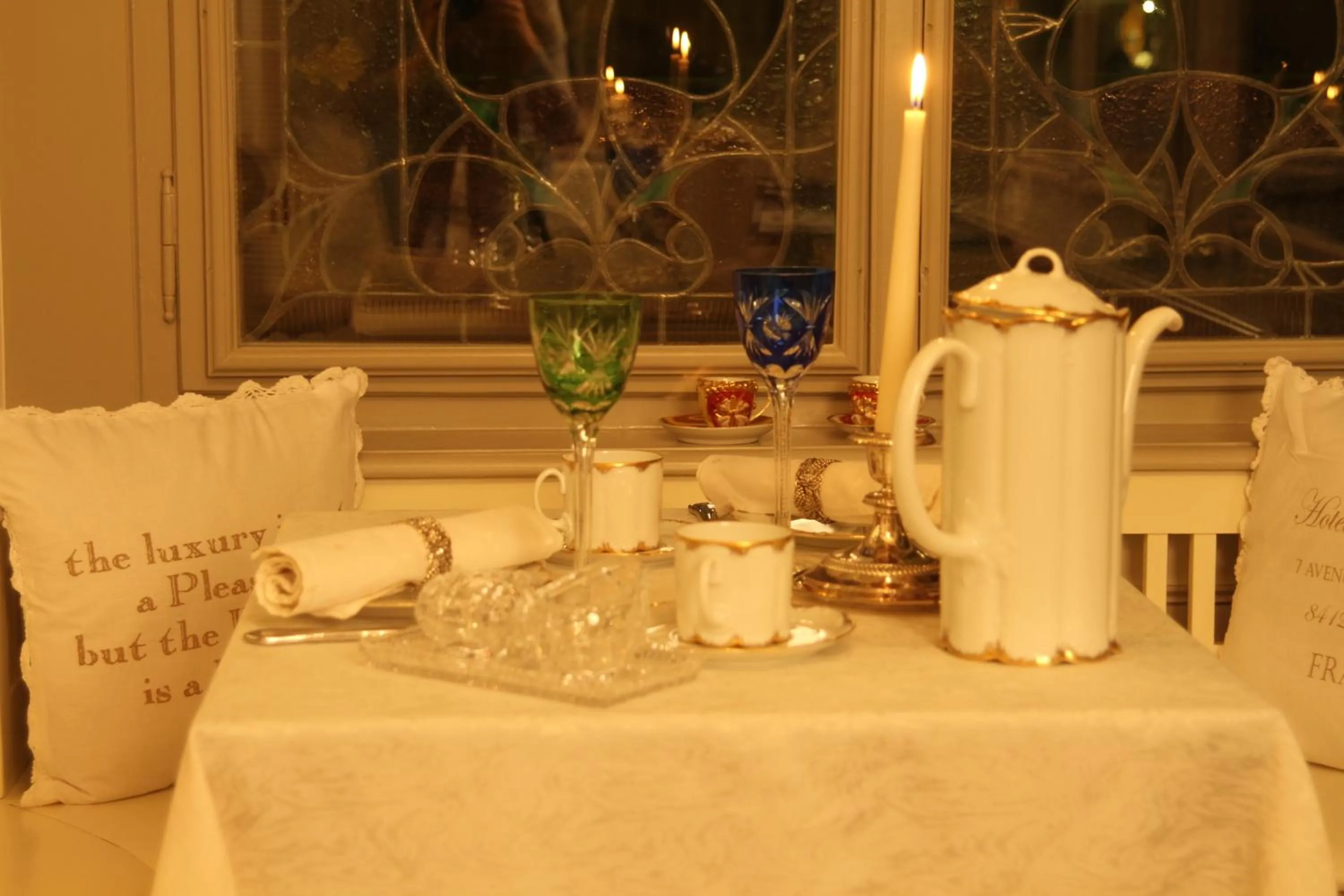 Dining area in Hotel Villa Victoria