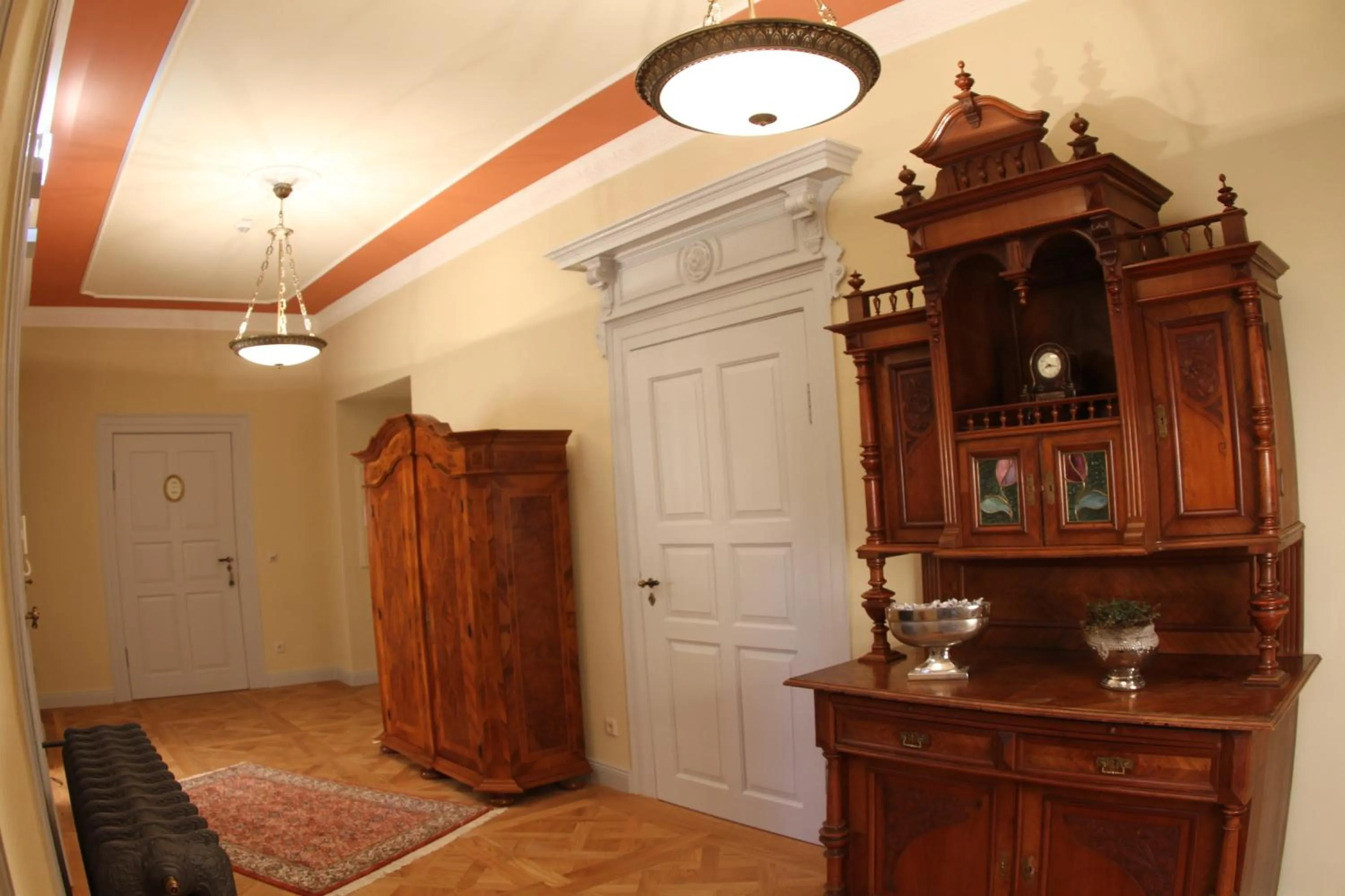 Decorative detail in Hotel Villa Victoria