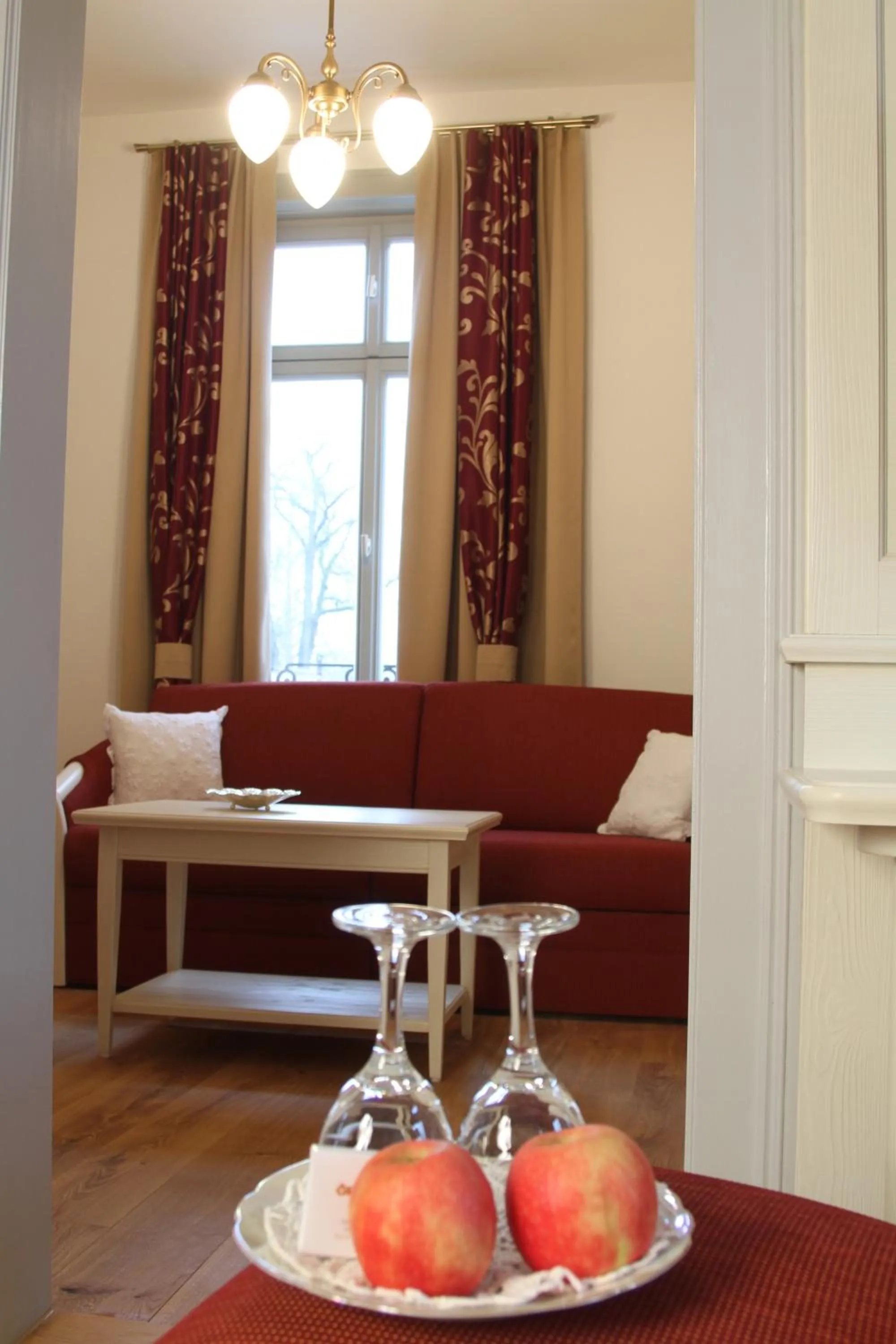 Decorative detail in Hotel Villa Victoria