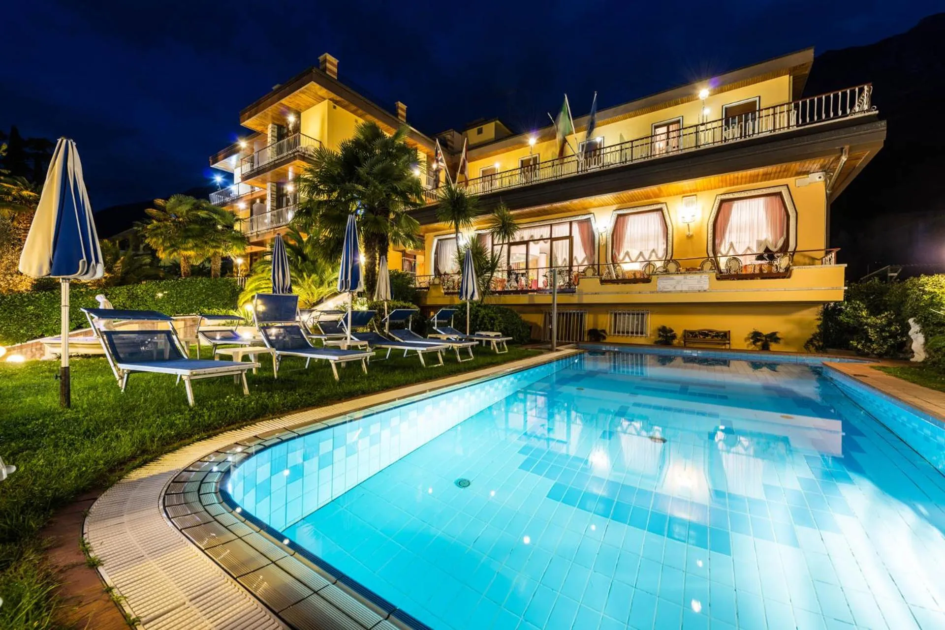 Lake view in Hotel Cristallo