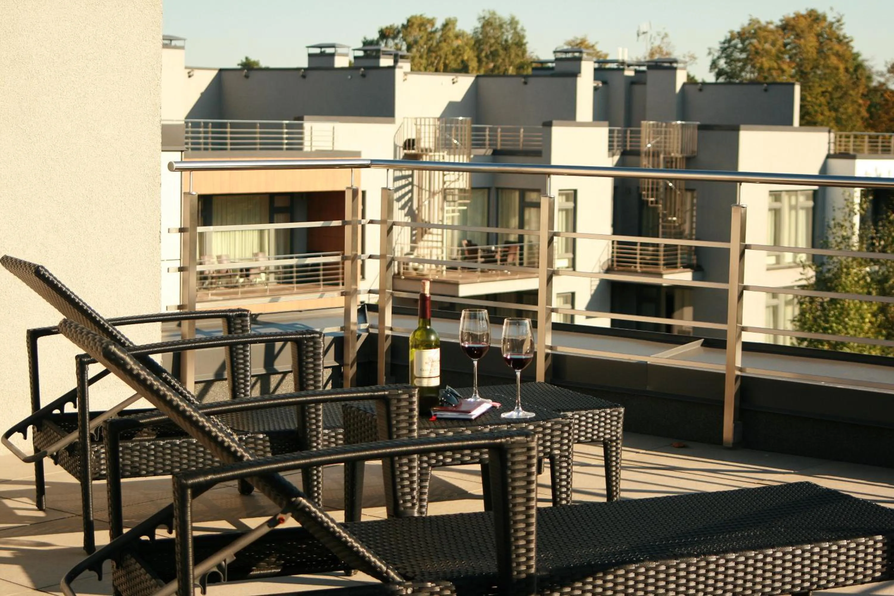 Balcony/Terrace in Katrin Apartments