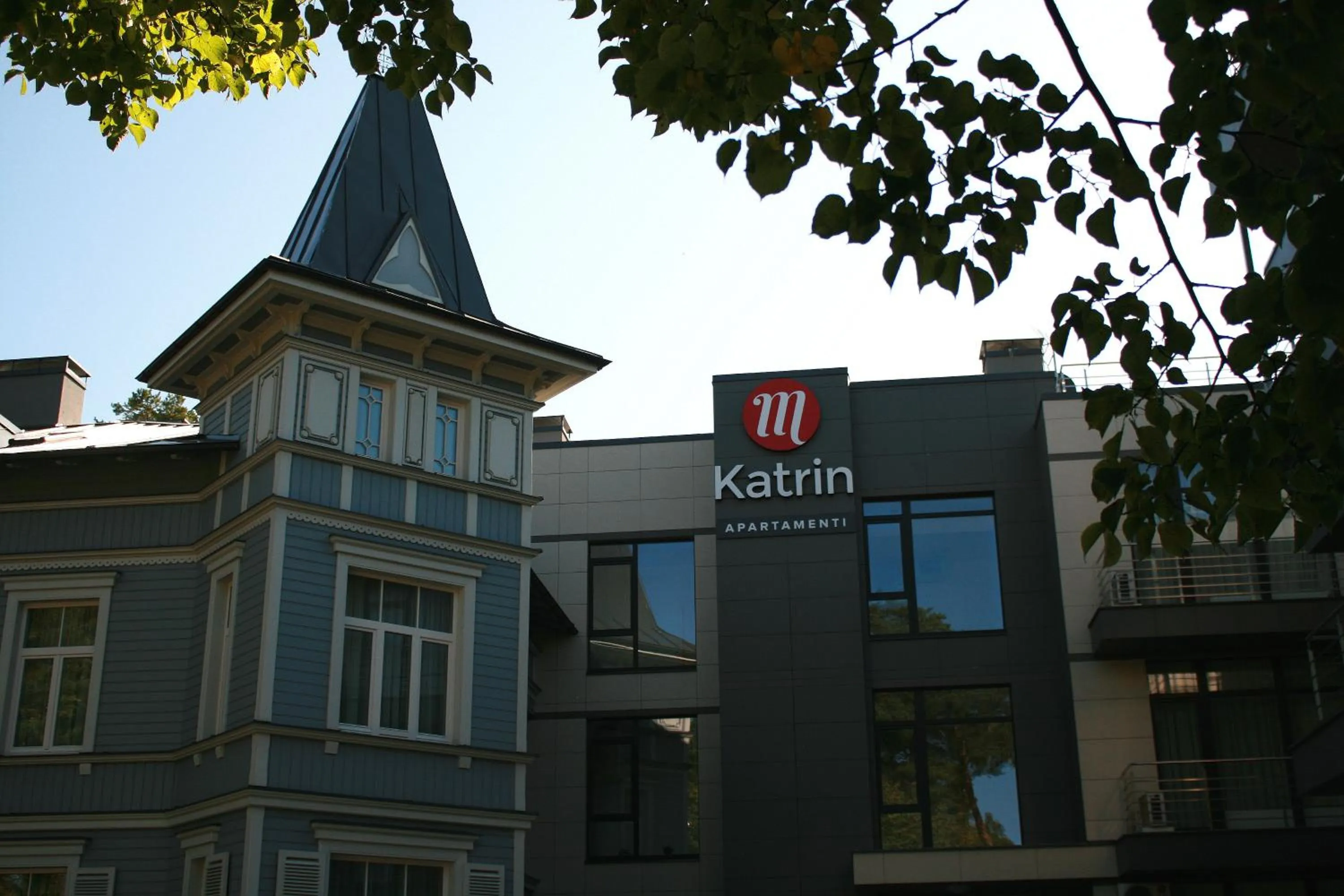 Property logo or sign in Katrin Apartments