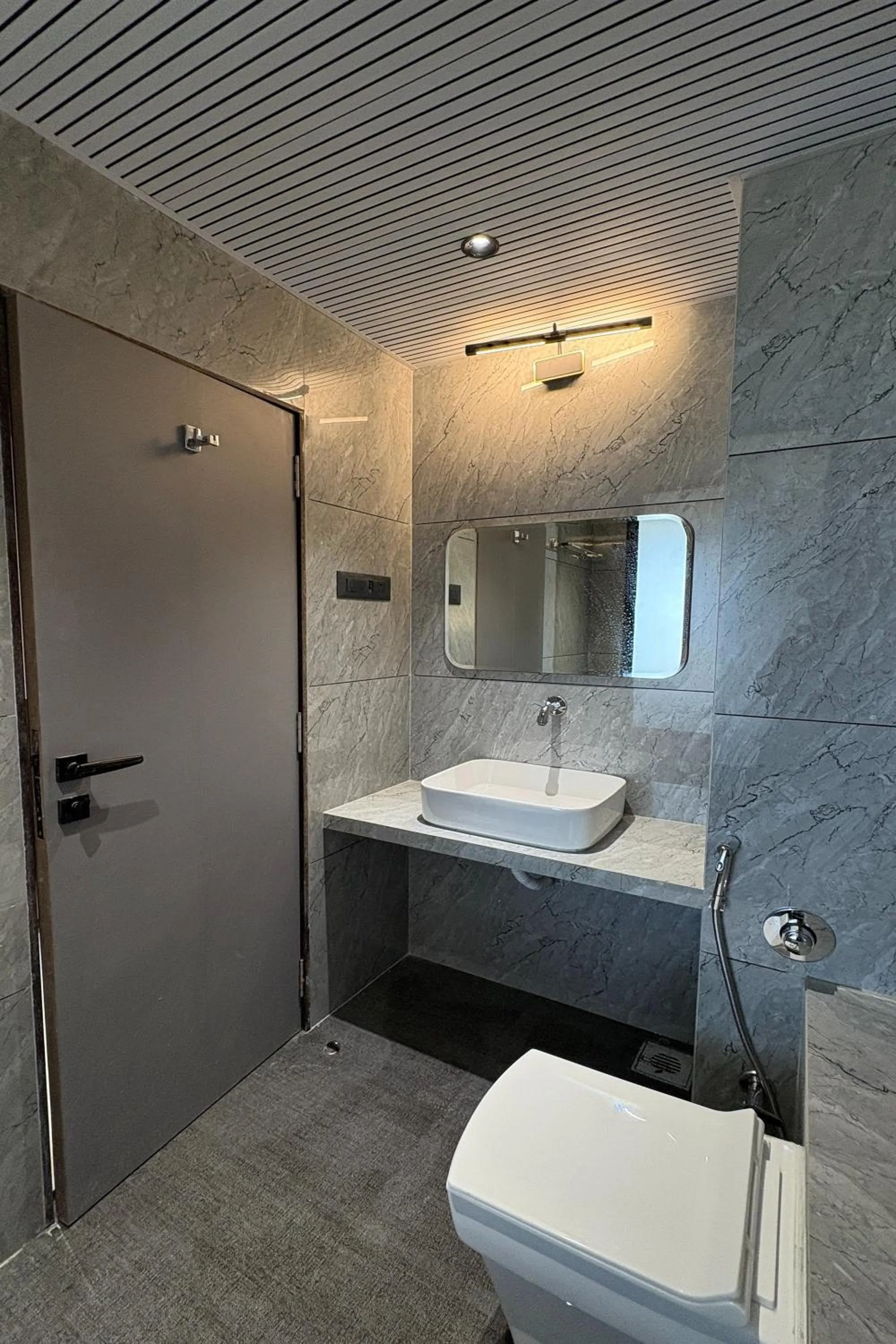 Bathroom in Hotel Kushala Grand, Dombivali