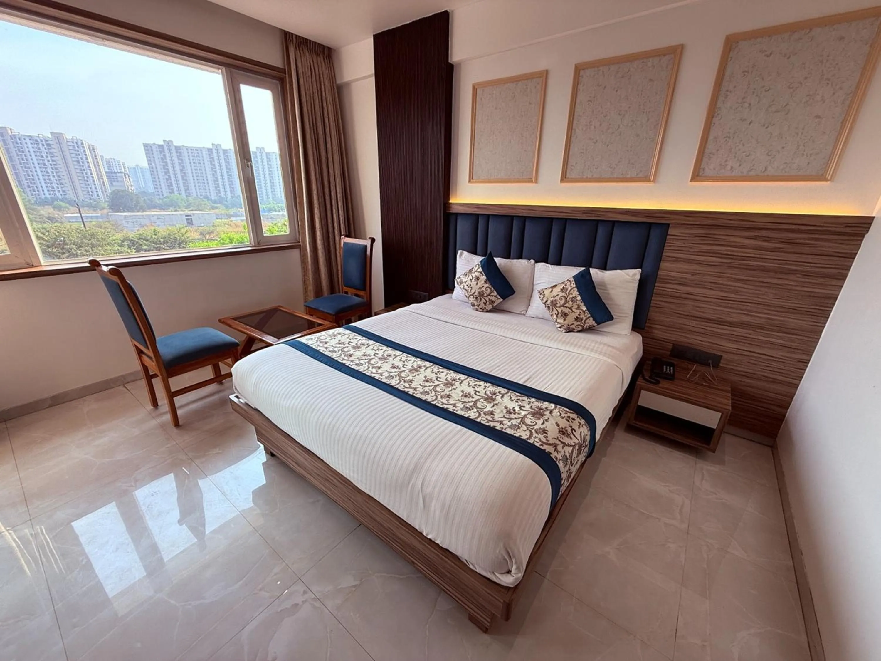 Bed in Hotel Kushala Grand, Dombivali