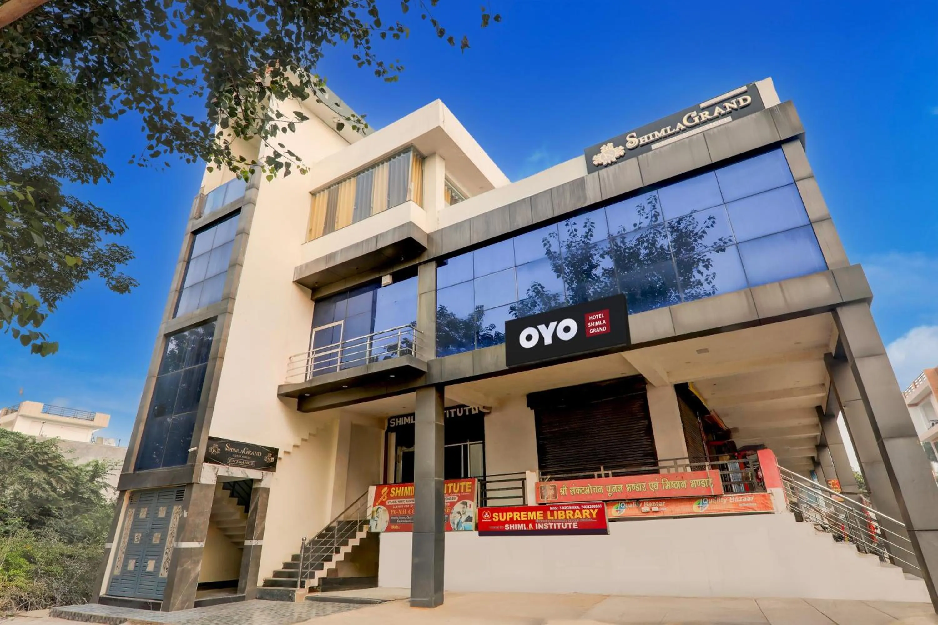Facade/entrance in Hotel O Shimla Grand