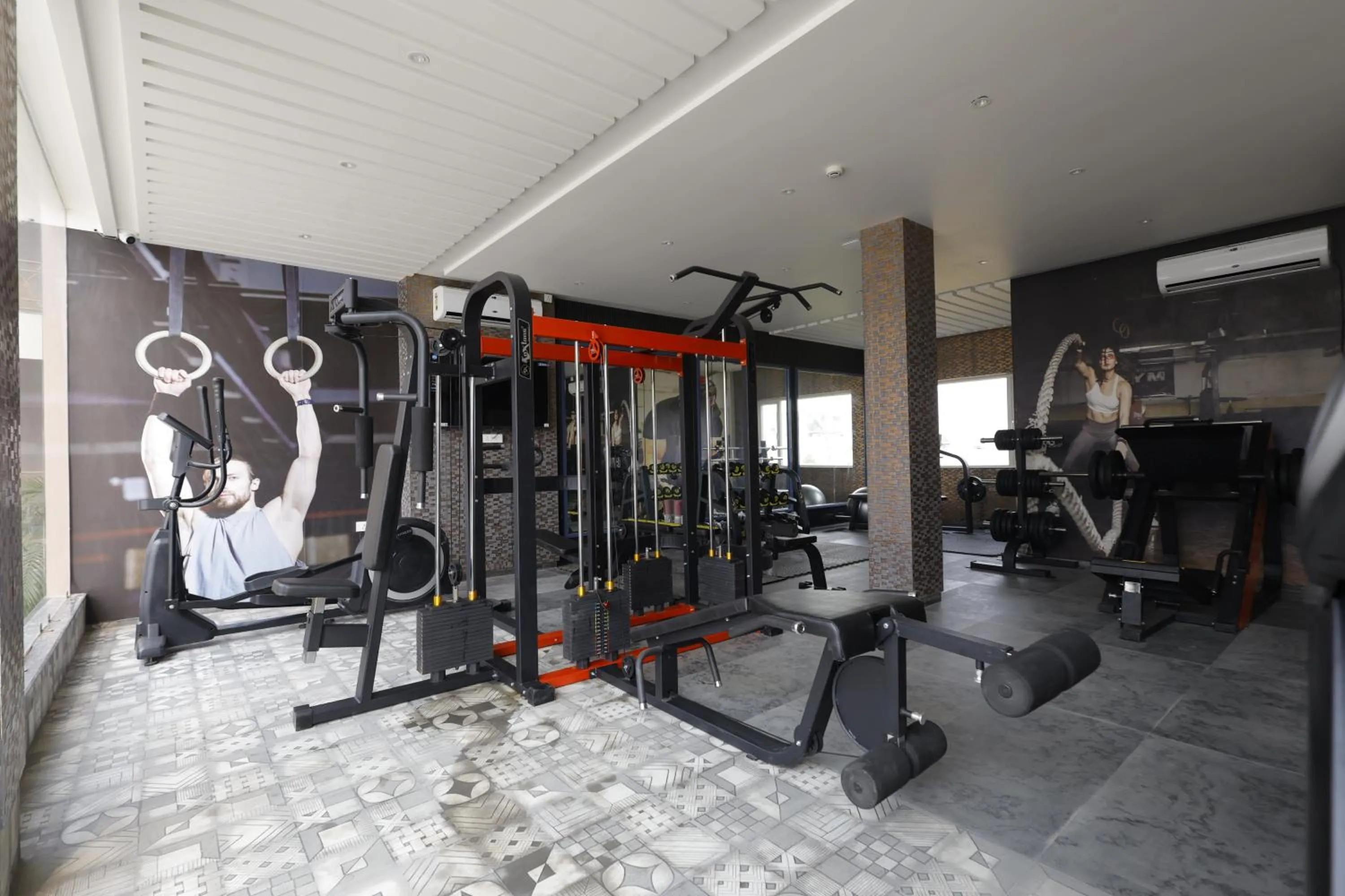 Fitness centre/facilities in Nirvana Grand Hotel & Resort