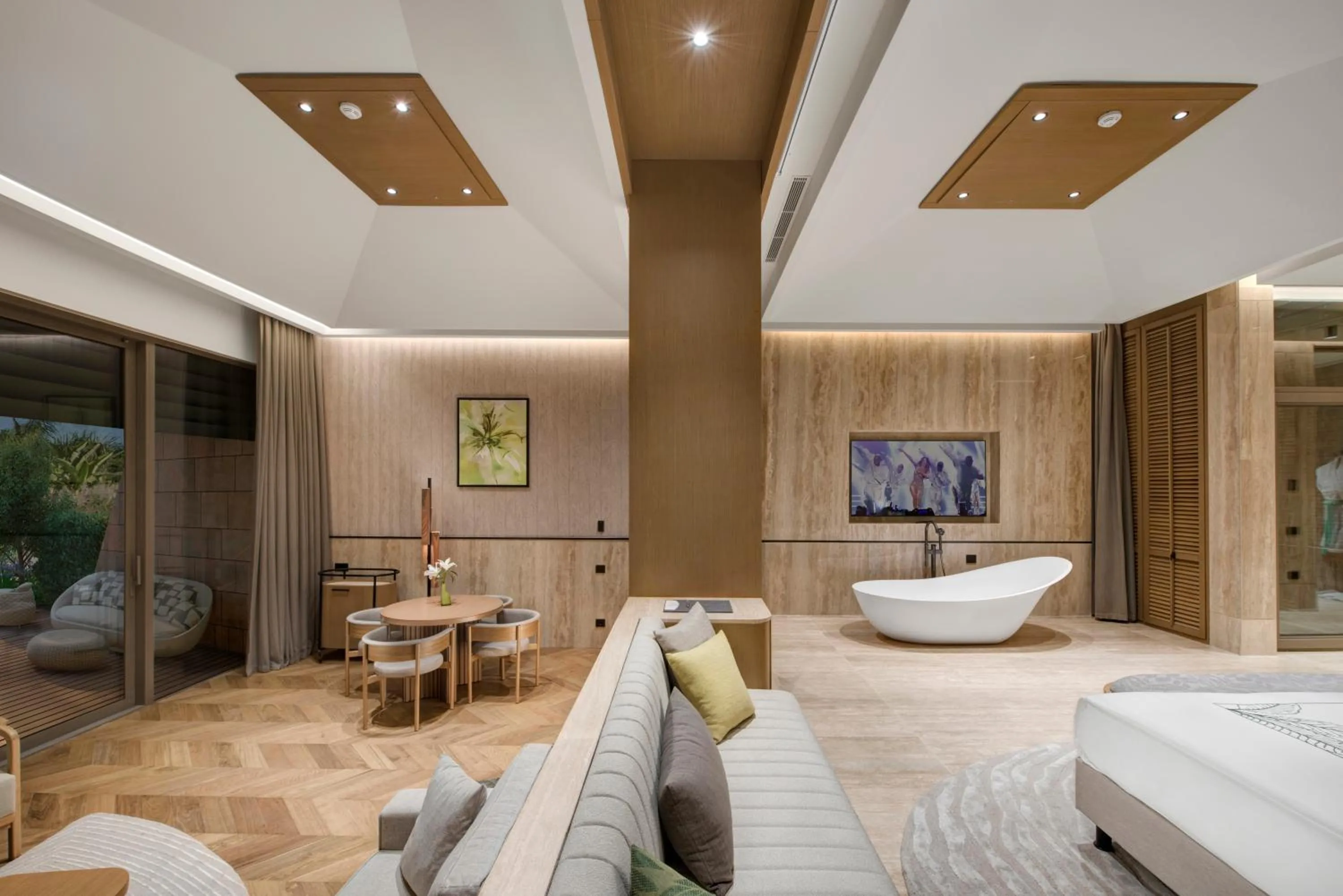 Living room, Bed in Regnum The Crown