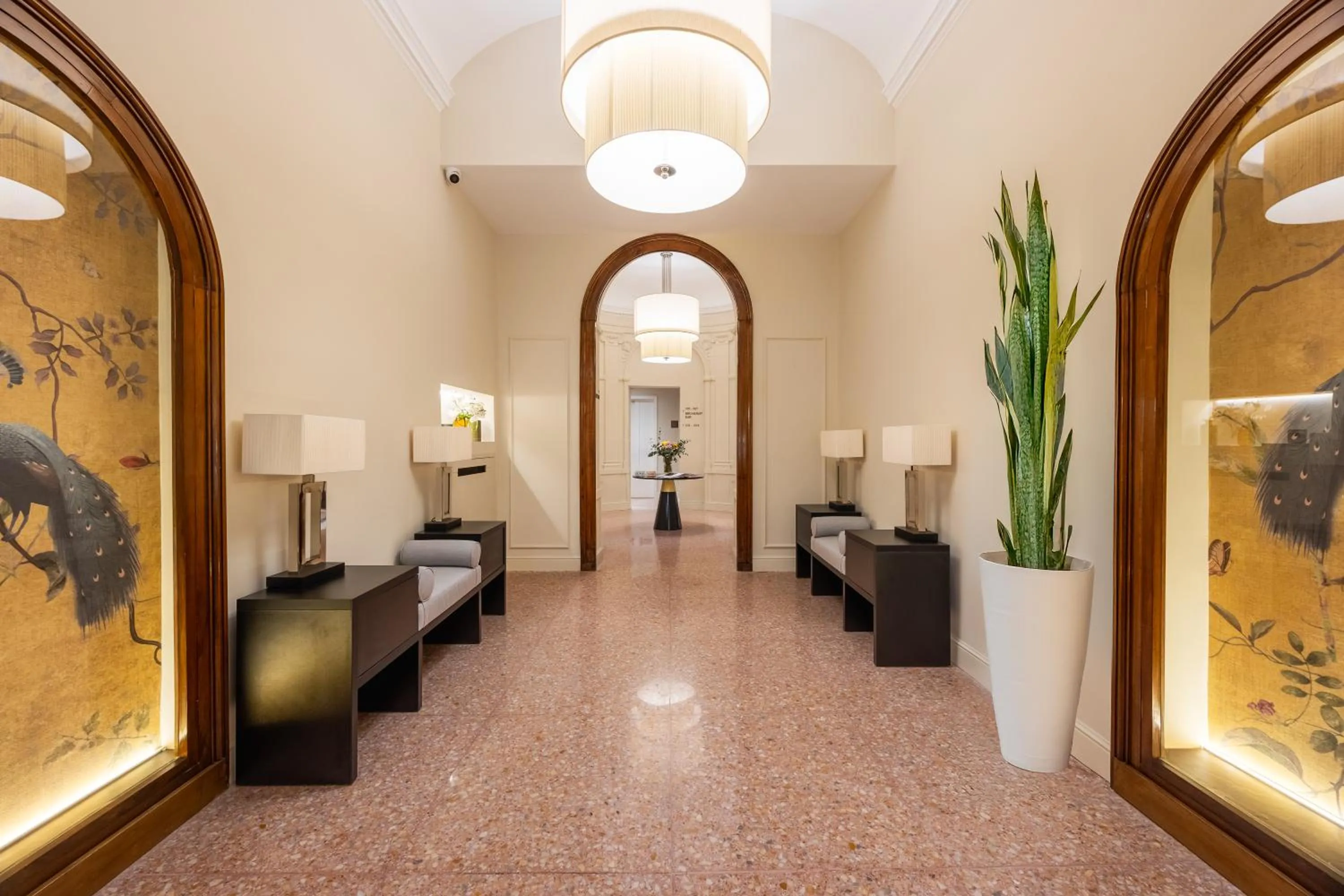 Lobby or reception in BH Hotel
