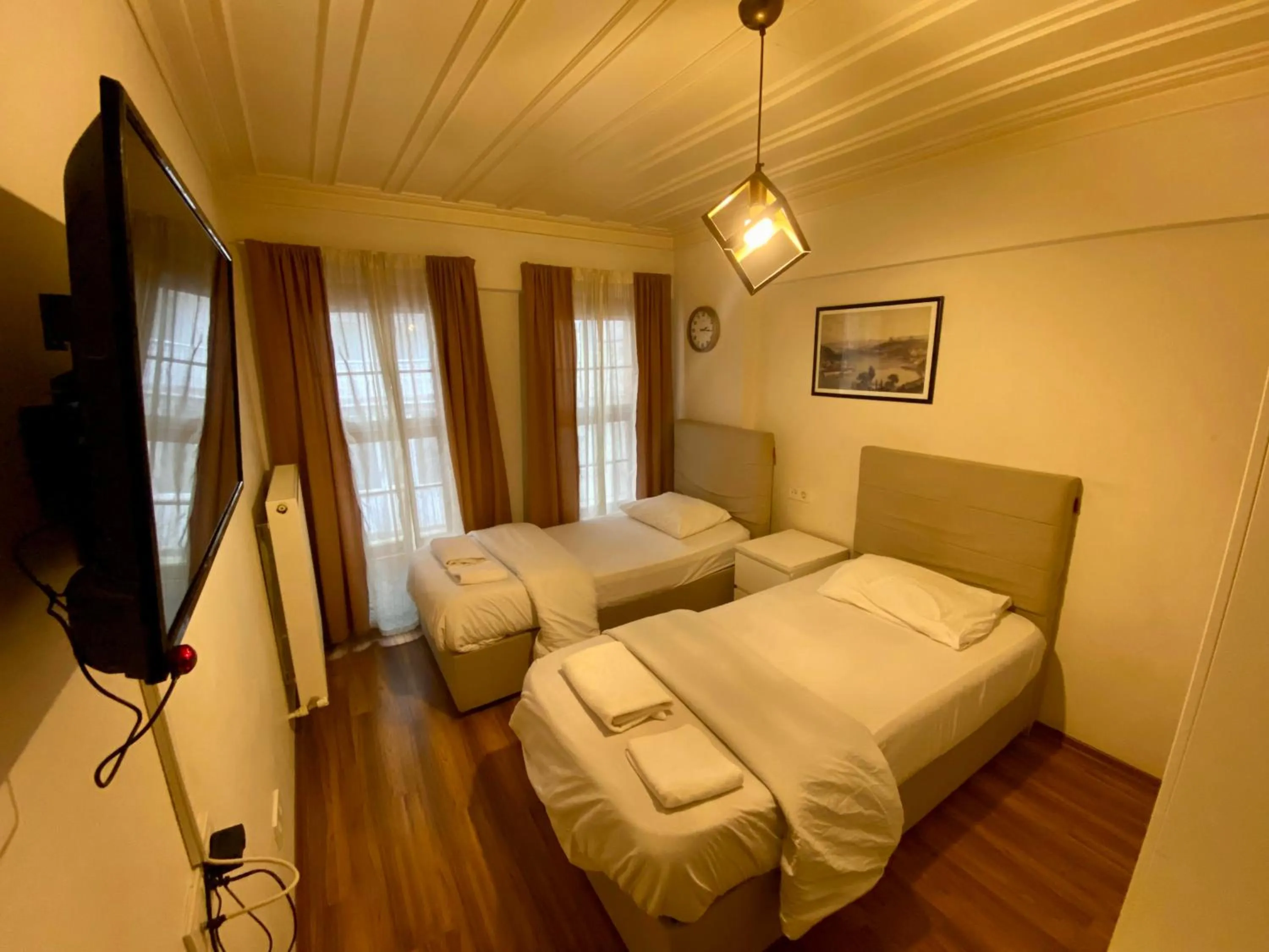 Bed in Konak Akaretler Suit