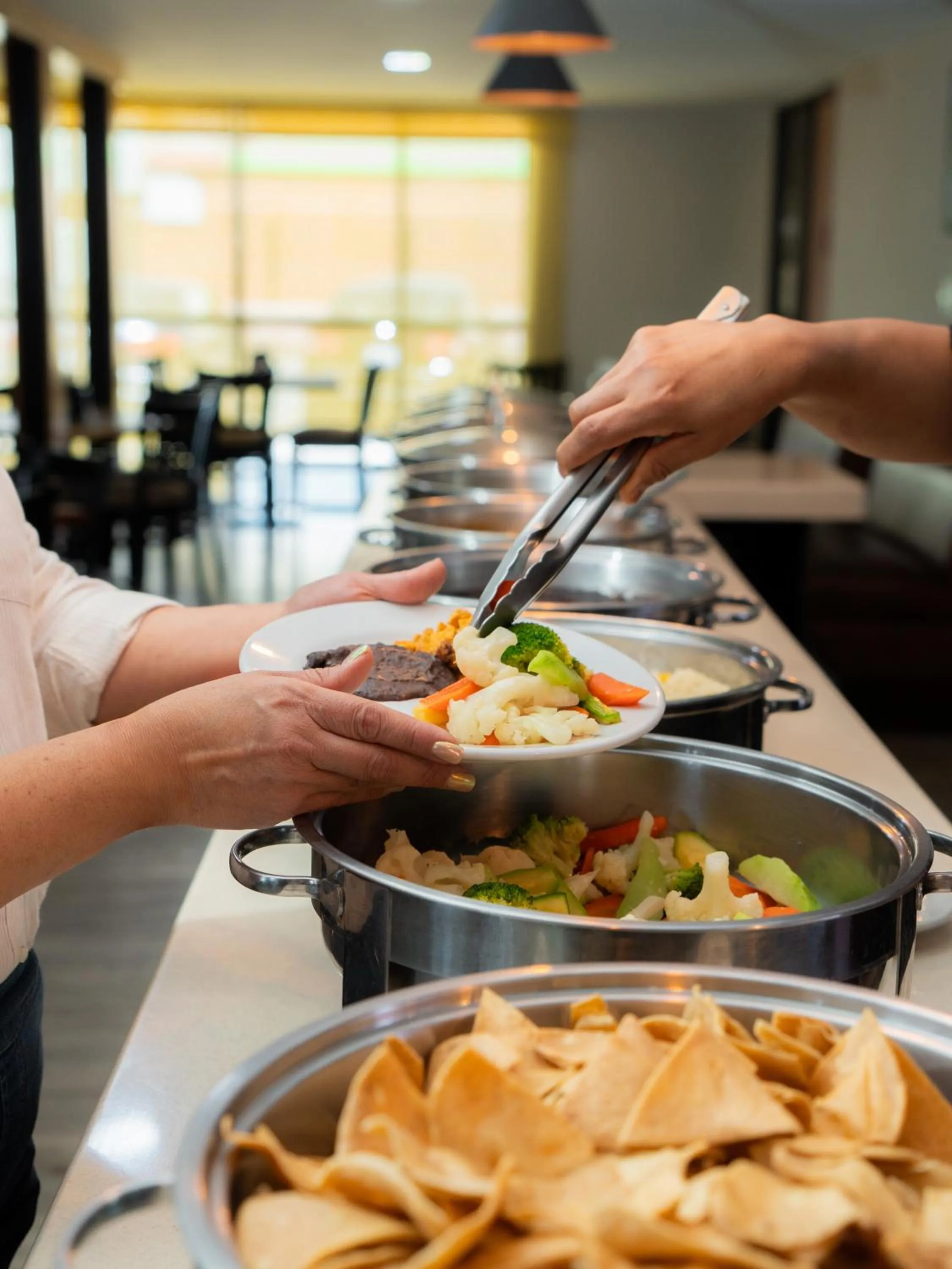 Breakfast in BeWow Hotel Querétaro