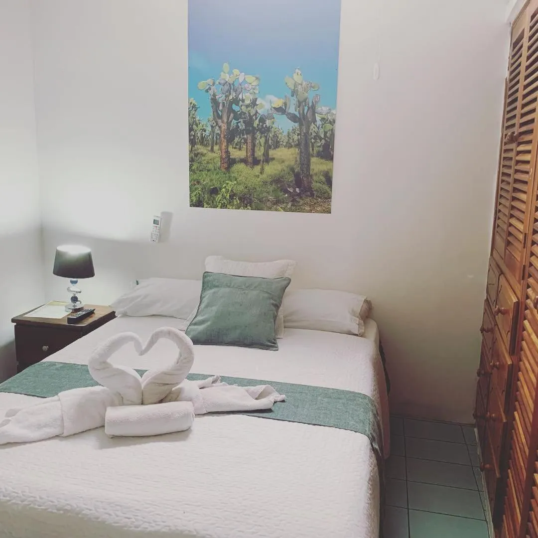 Bed in Hostal Costa del Pacifico