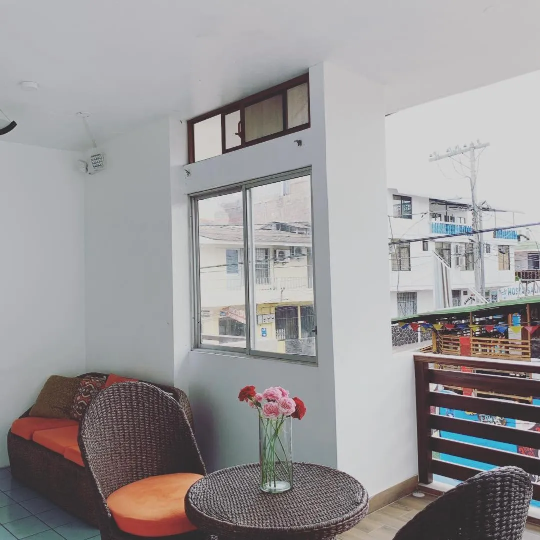 Balcony/Terrace in Hostal Costa del Pacifico