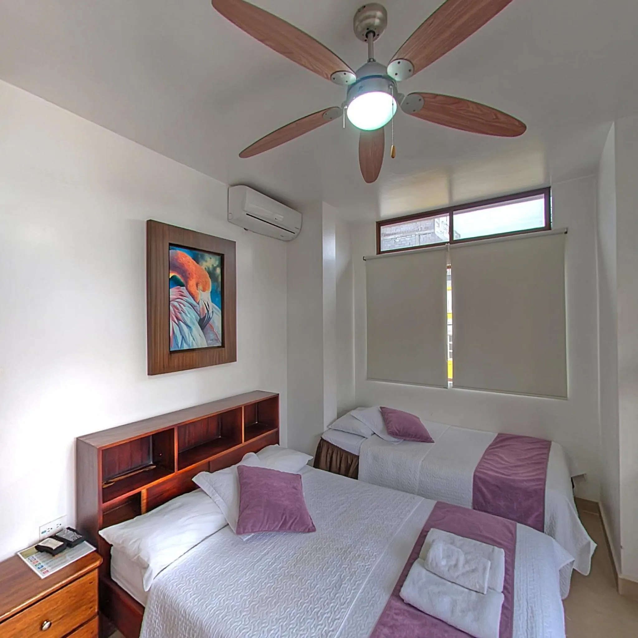 Bed in Hostal Costa del Pacifico