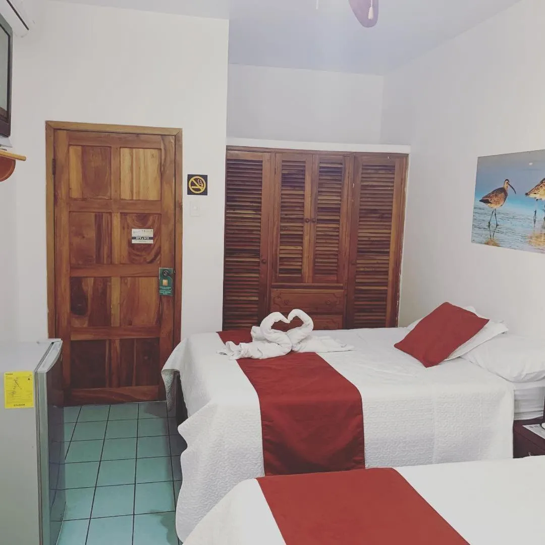 Bed in Hostal Costa del Pacifico