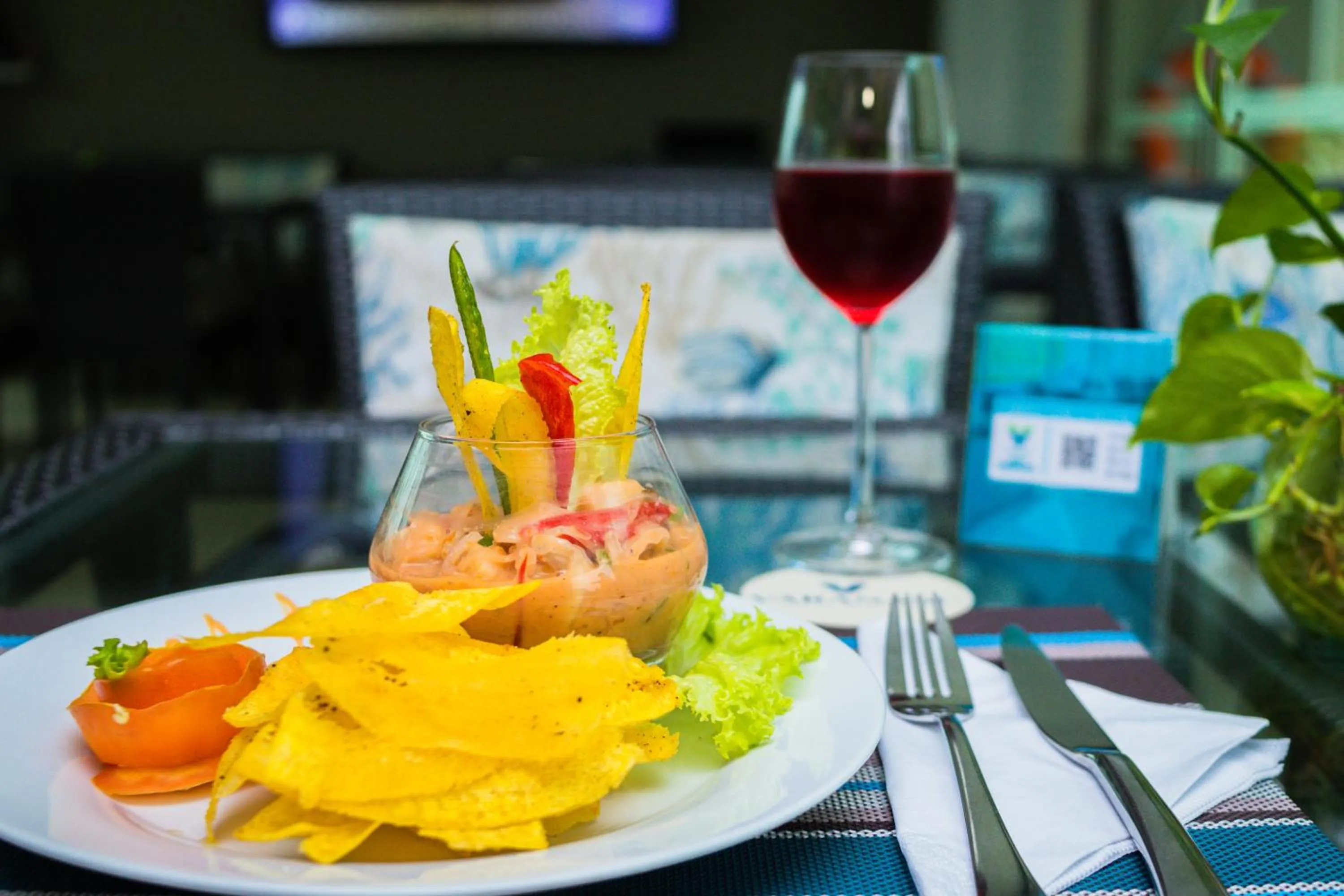 Restaurant/places to eat in Varanasi Hotel Boutique Aeropuerto