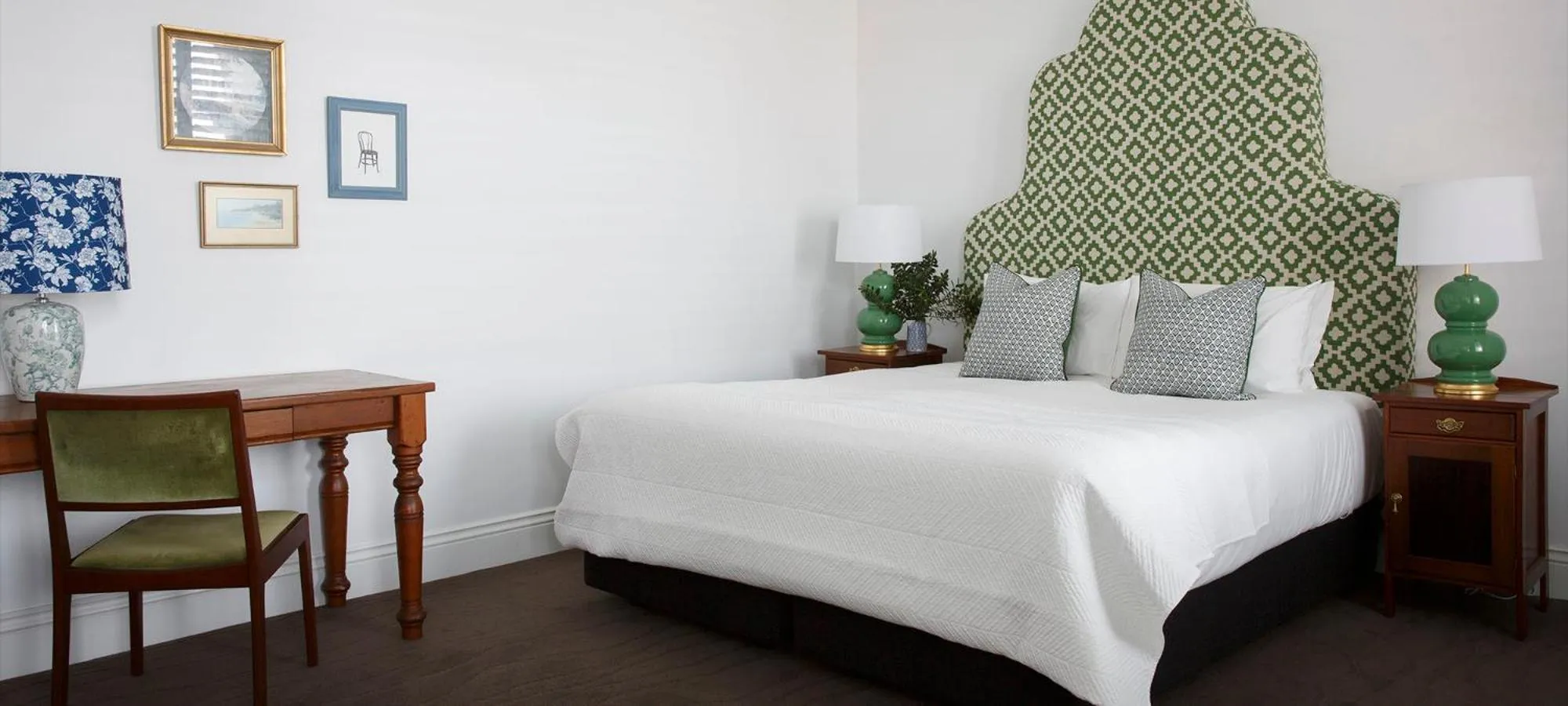 Bed in The Provincial Boutique Hotel