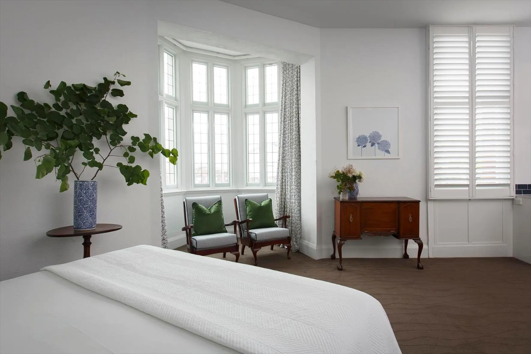 Bed in The Provincial Boutique Hotel