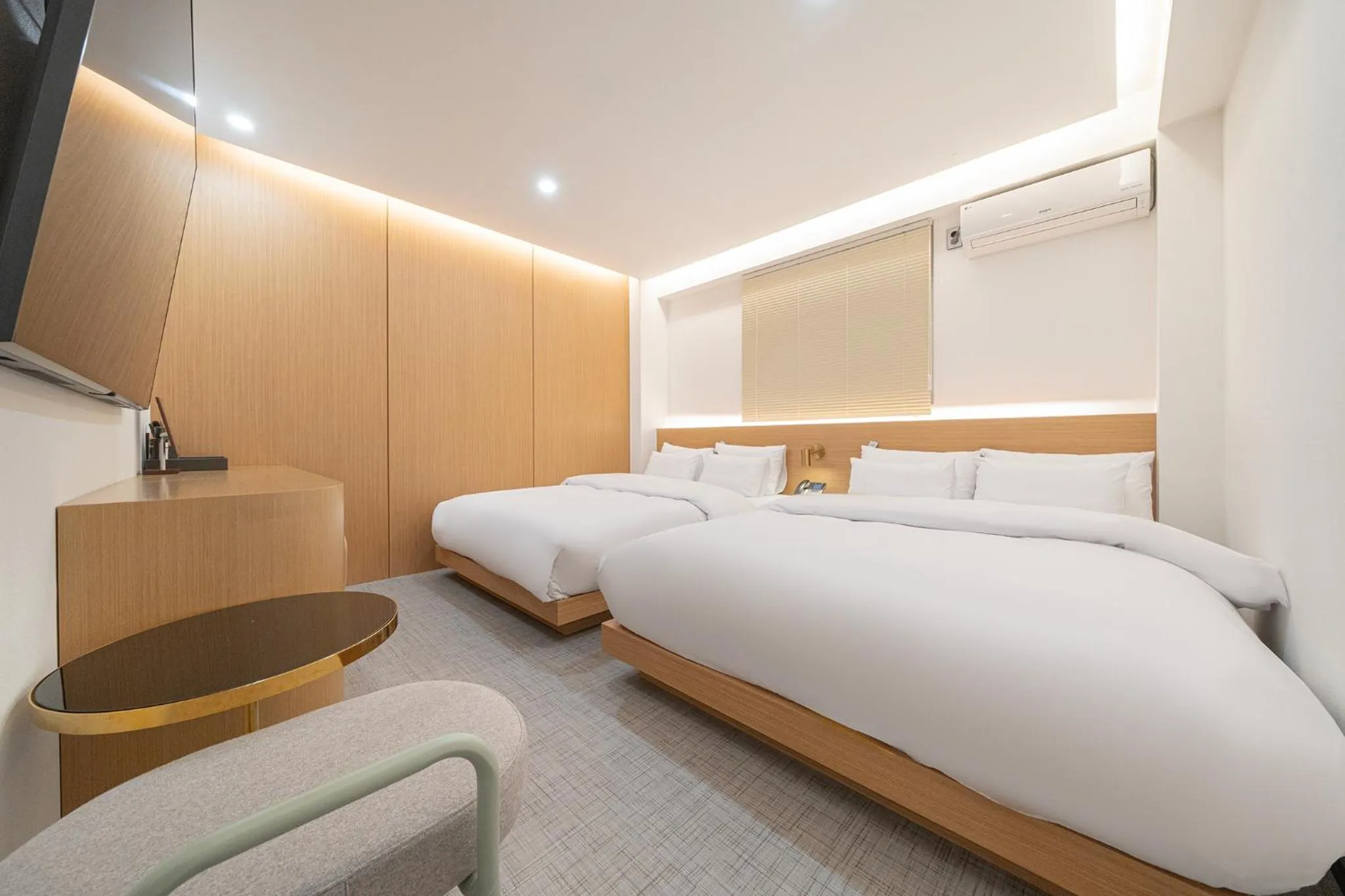 Bed in Hotel YAJA Namchuncheon