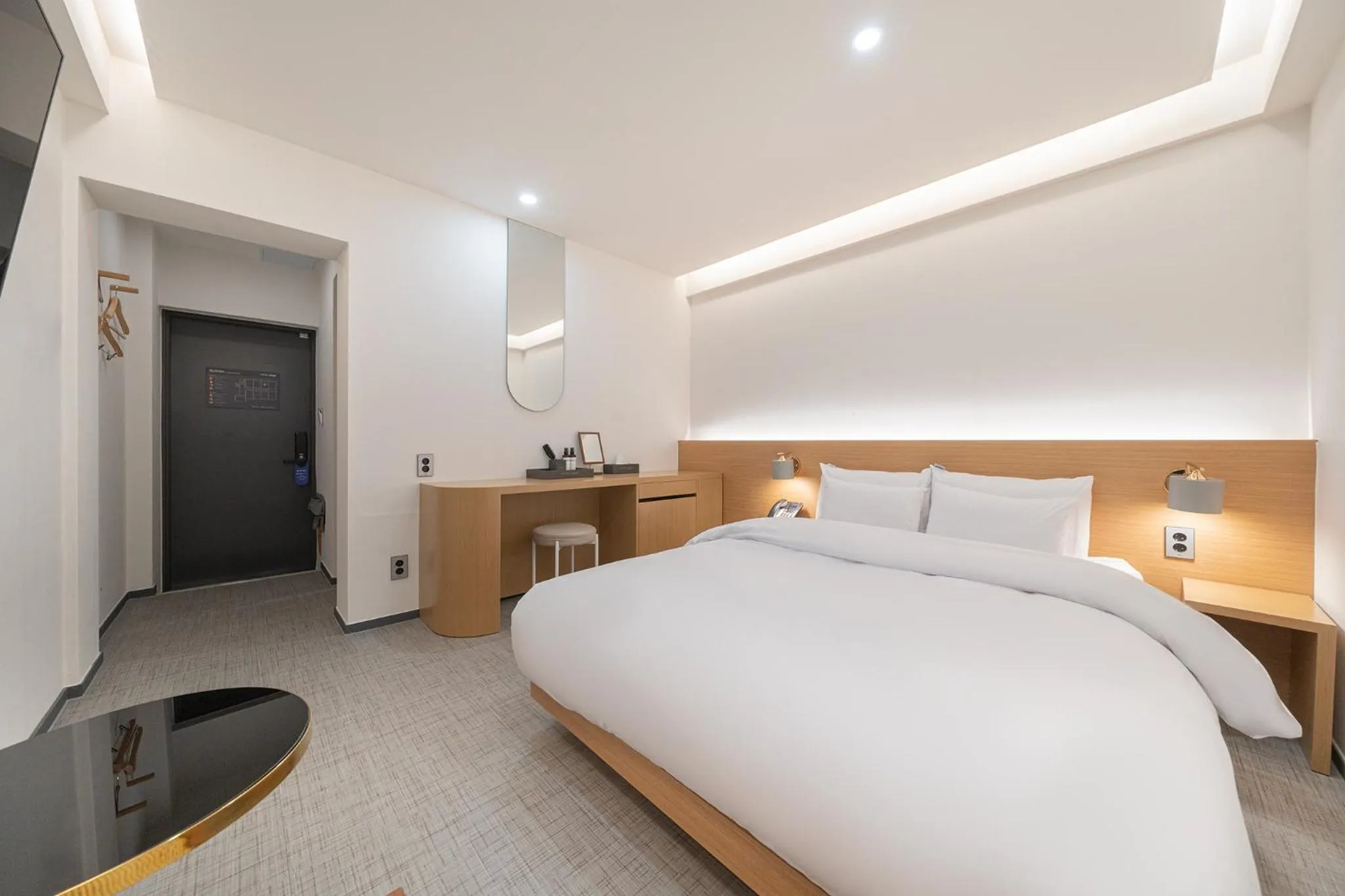 Bed in Hotel YAJA Namchuncheon