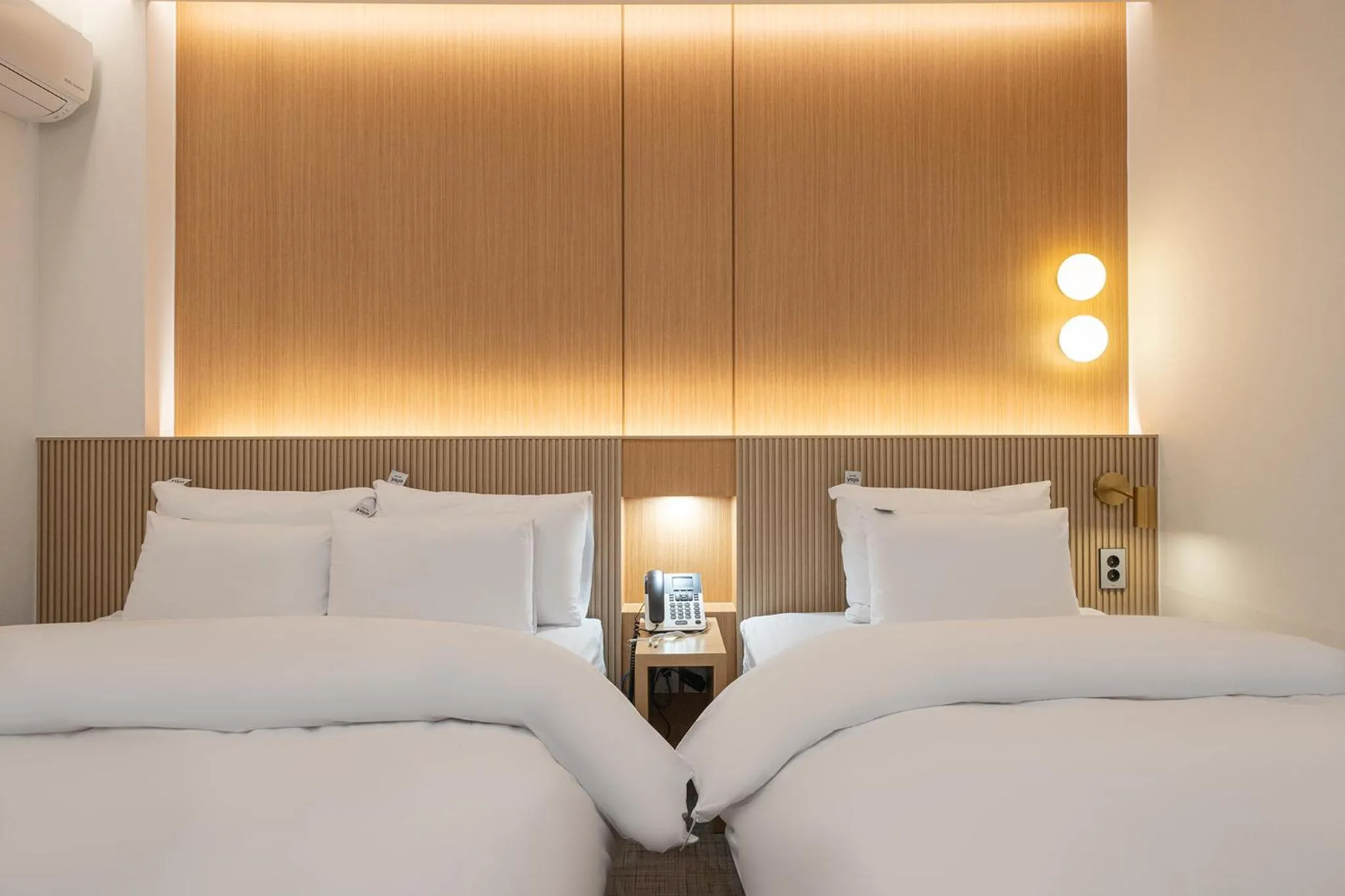 Bed in Hotel YAJA Namchuncheon