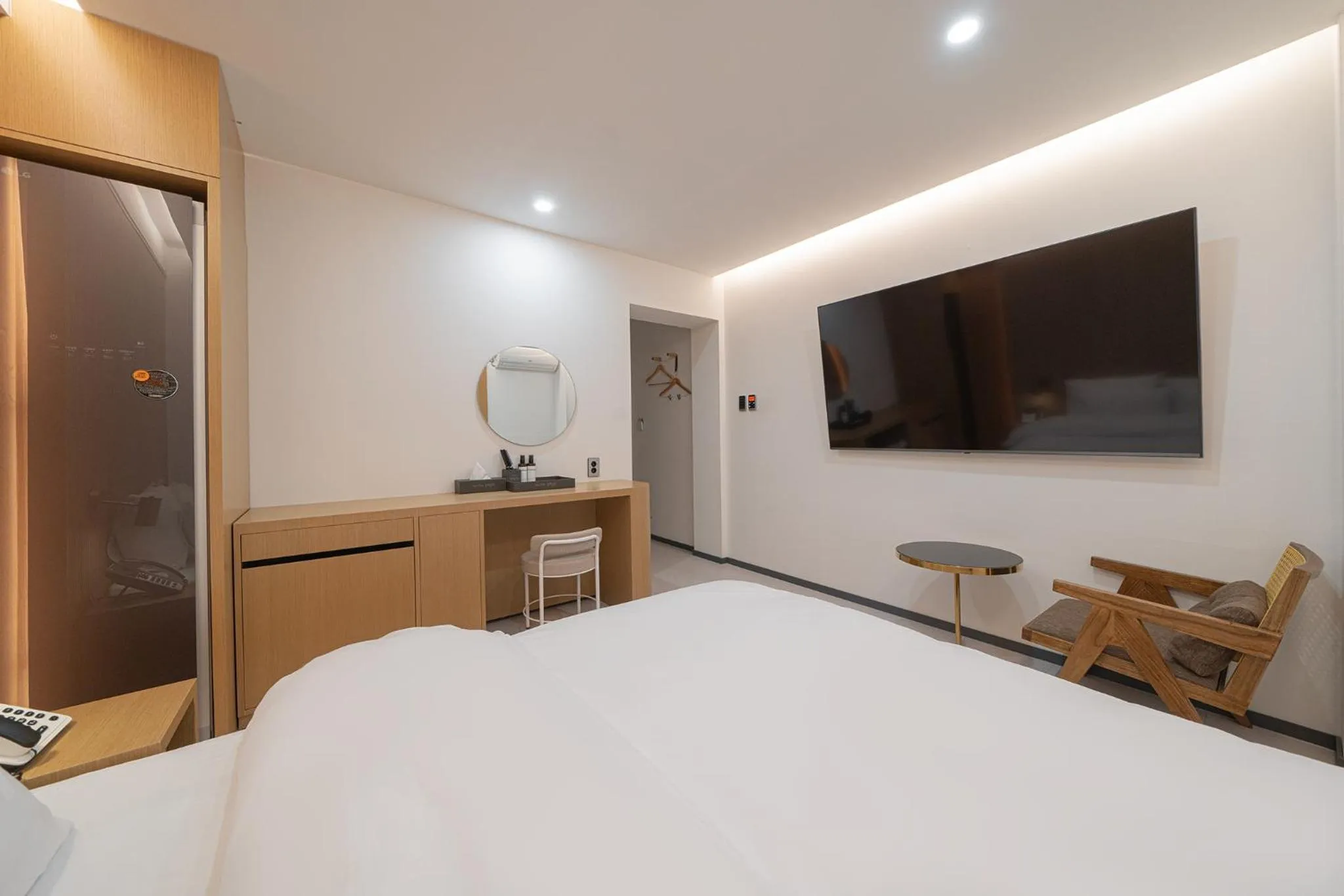 Bed in Hotel YAJA Namchuncheon