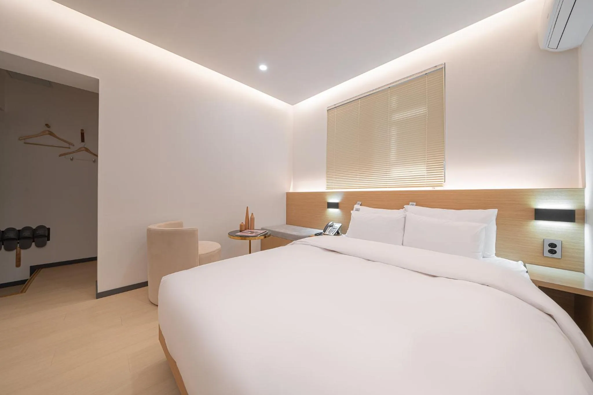 Bed in Hotel YAJA Namchuncheon