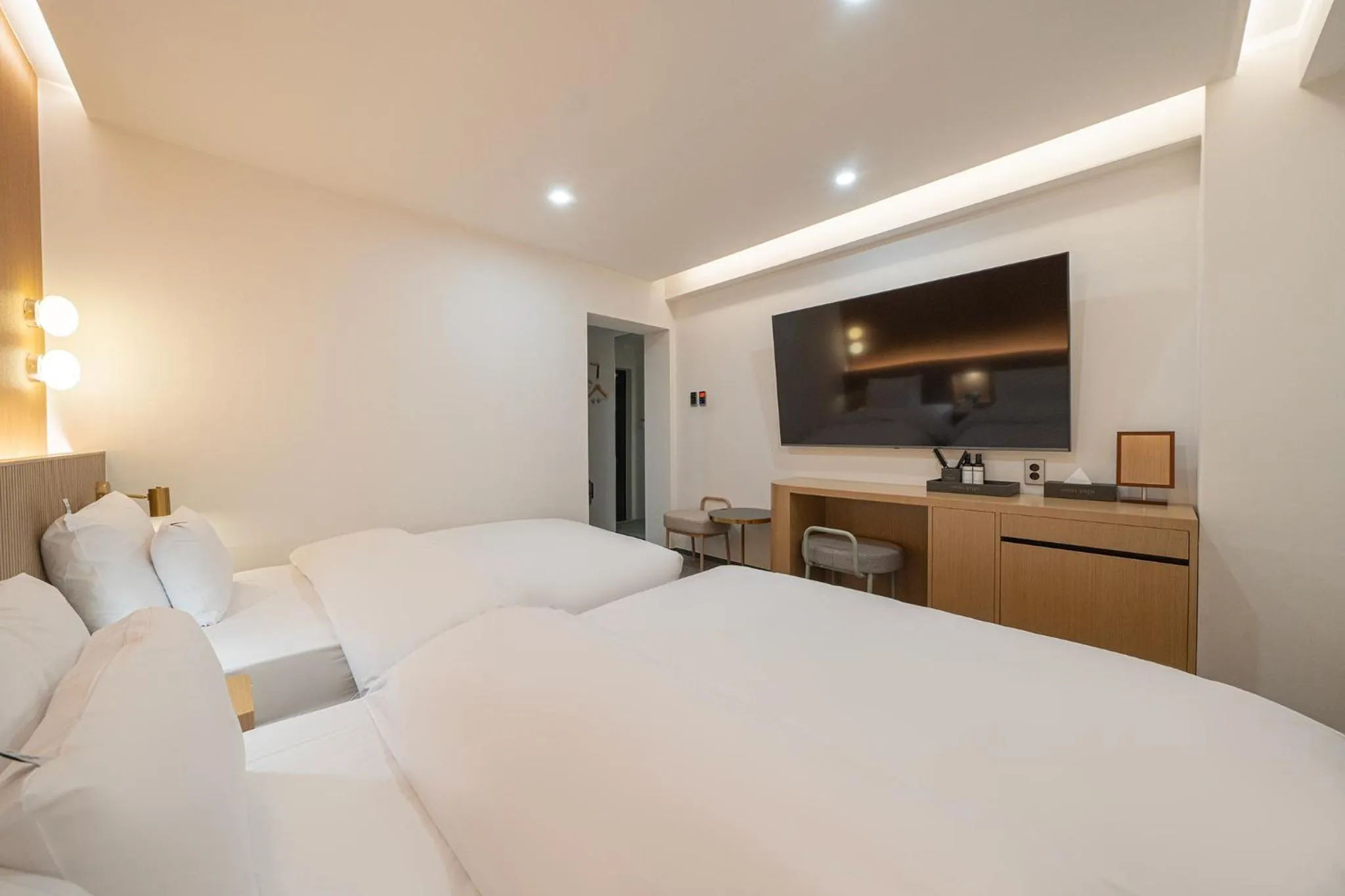 Bed in Hotel YAJA Namchuncheon