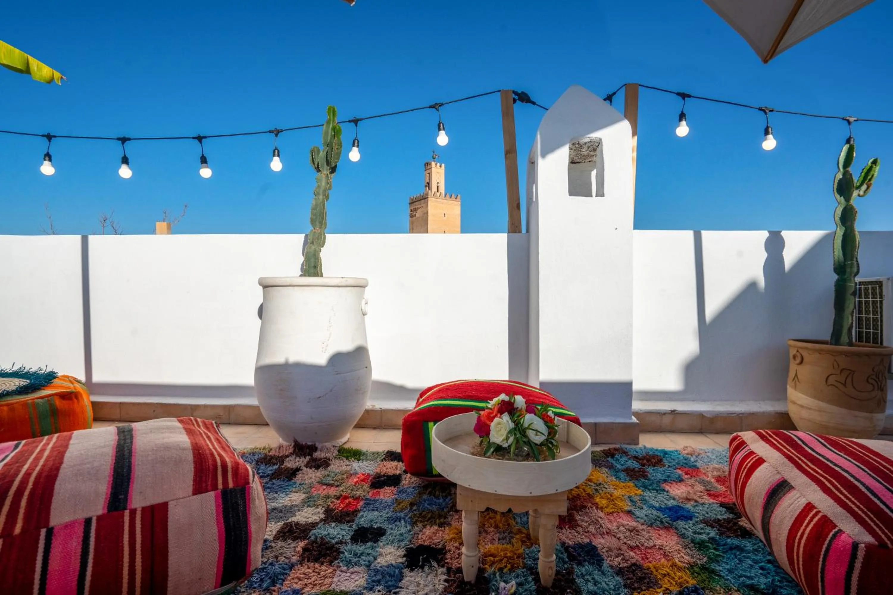 Patio in Riad Les Etoiles Berberes & SPA