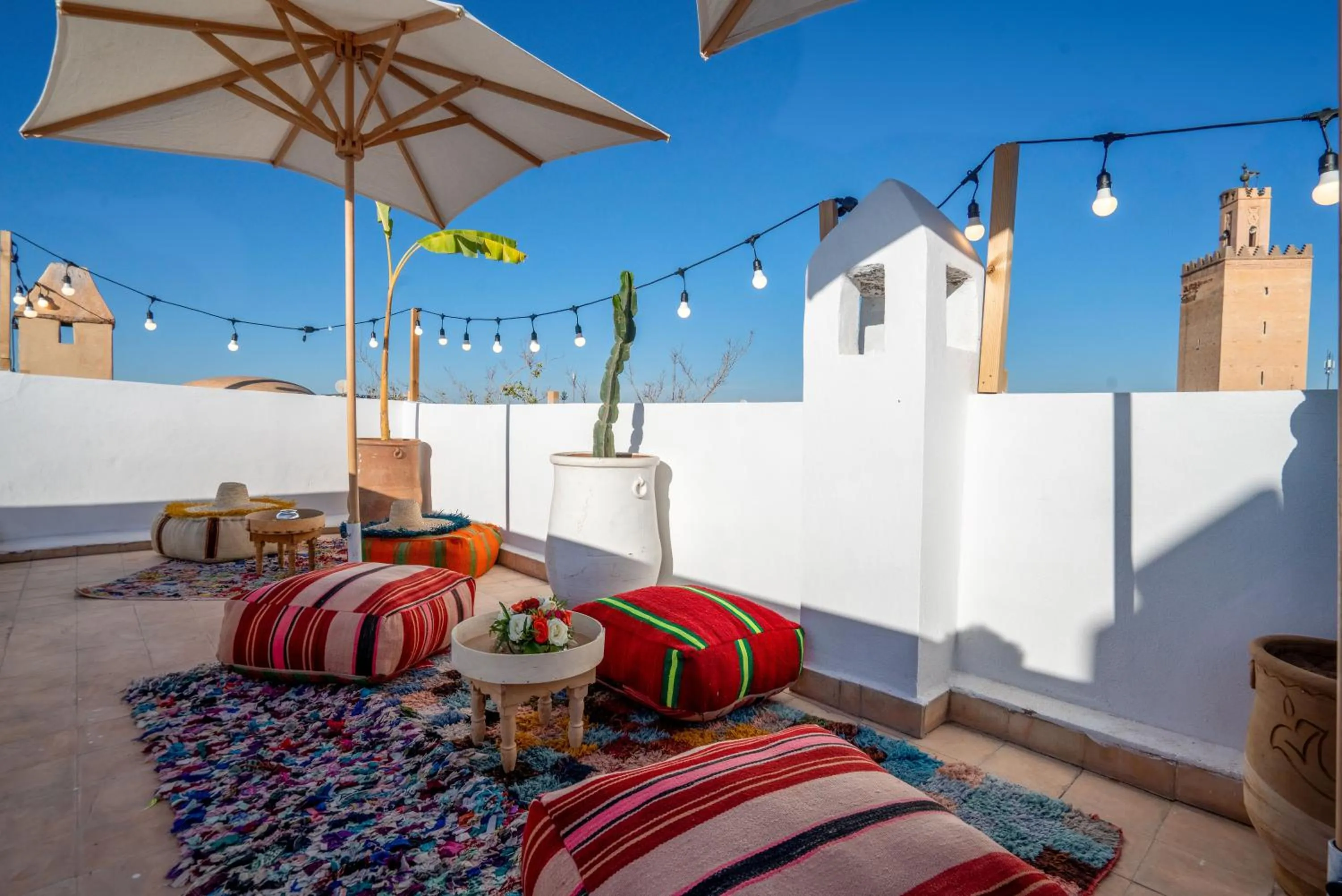 Patio in Riad Les Etoiles Berberes & SPA